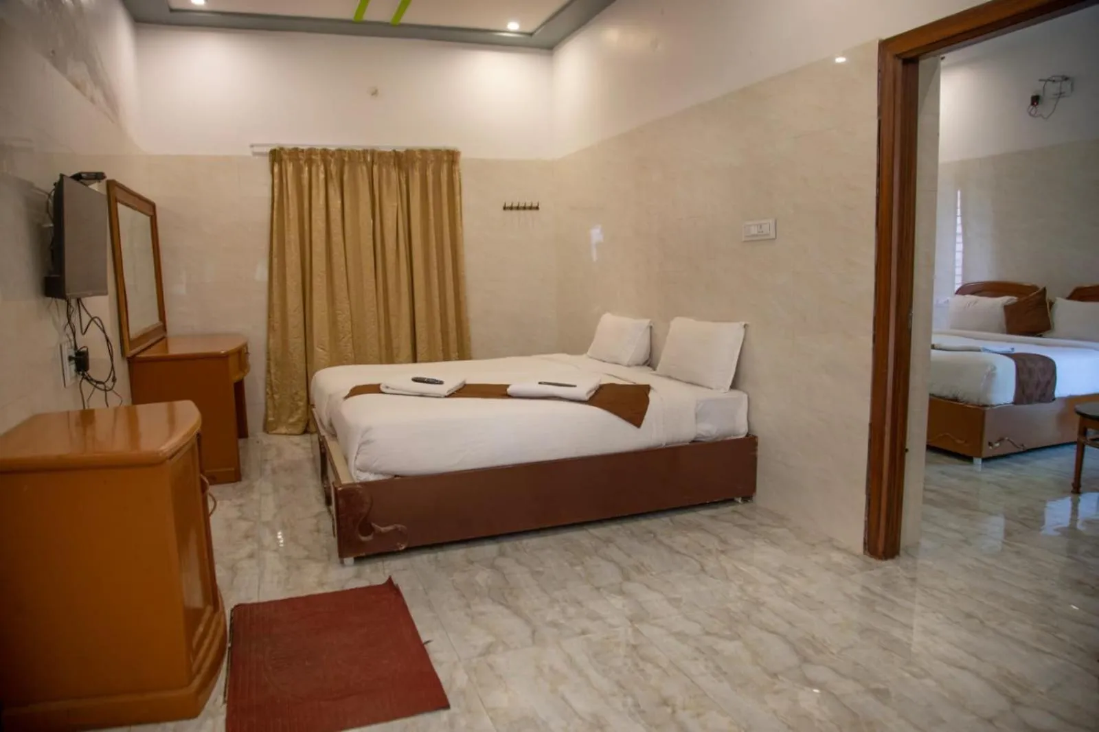 Bed in Sharma Jee Farm House Yercaud