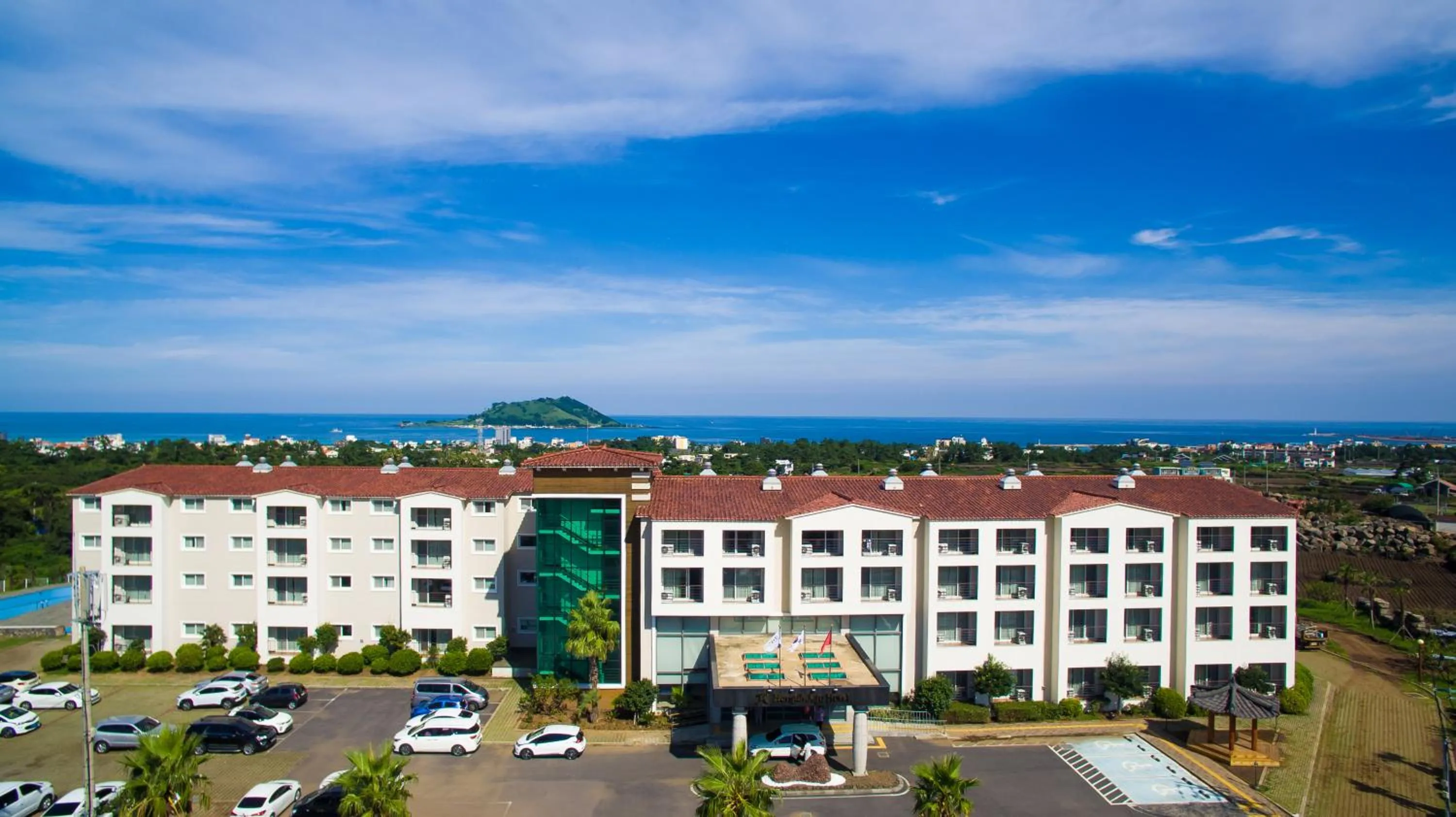 Property building in Hi Jeju Hotel