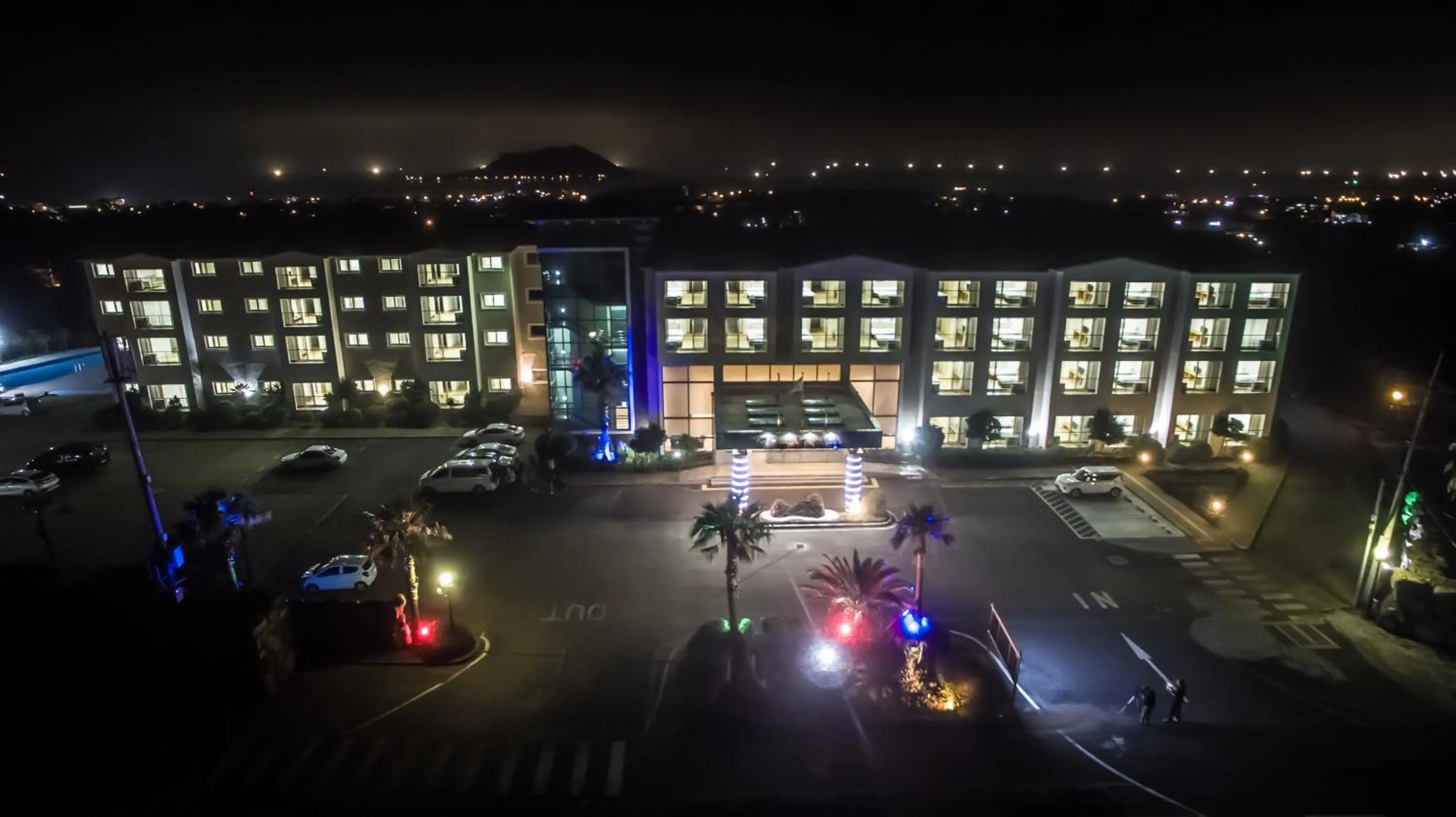 Property building in Hi Jeju Hotel