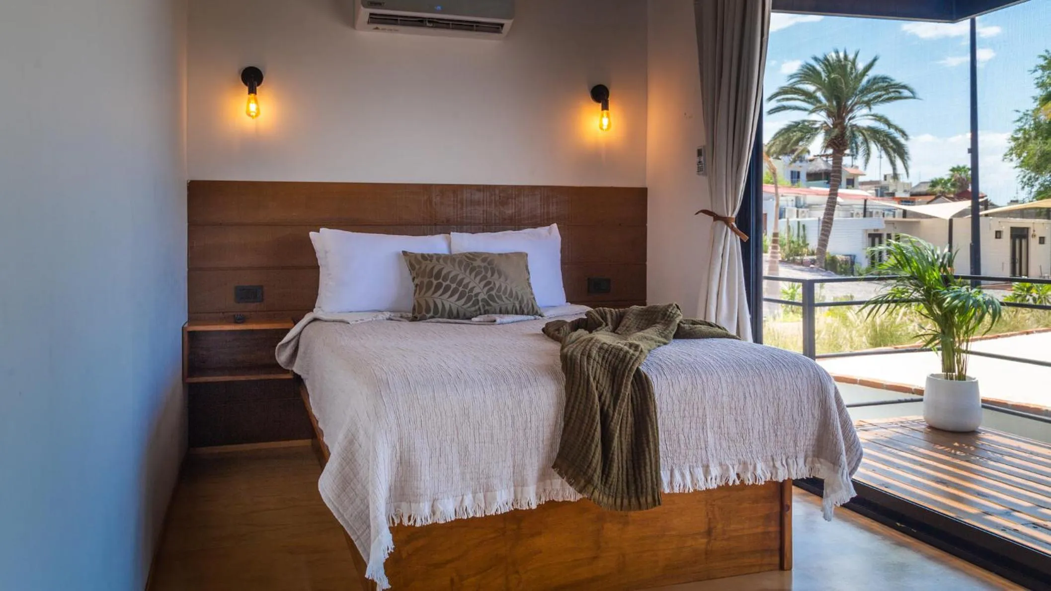 Bed in InHouse Glamping Hotel La Paz