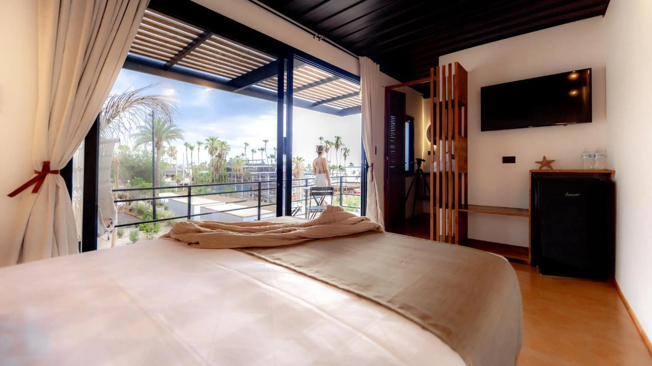 Bed in InHouse Glamping Hotel La Paz