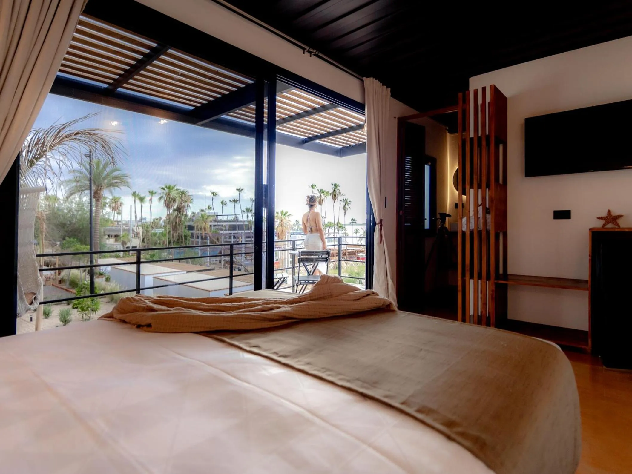 Bed in InHouse Glamping Hotel La Paz