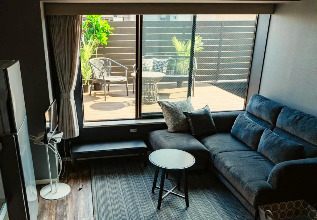 Living room in R&Run Kyoto Serviced Apartment & Suites