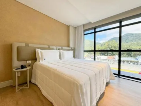 Bed in Hotel Blue Sea