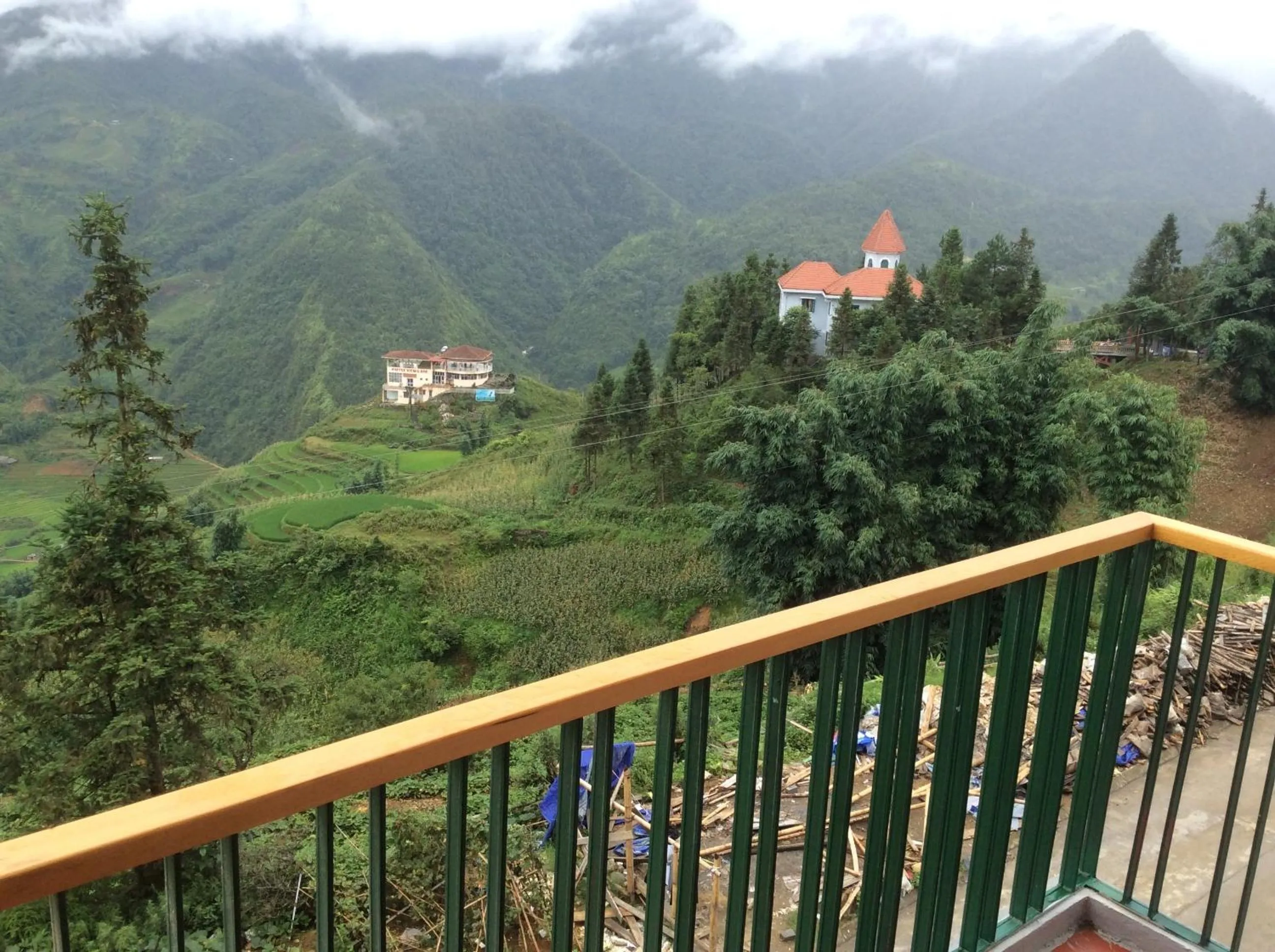 Mountain view in Sapa Scenery Hotel