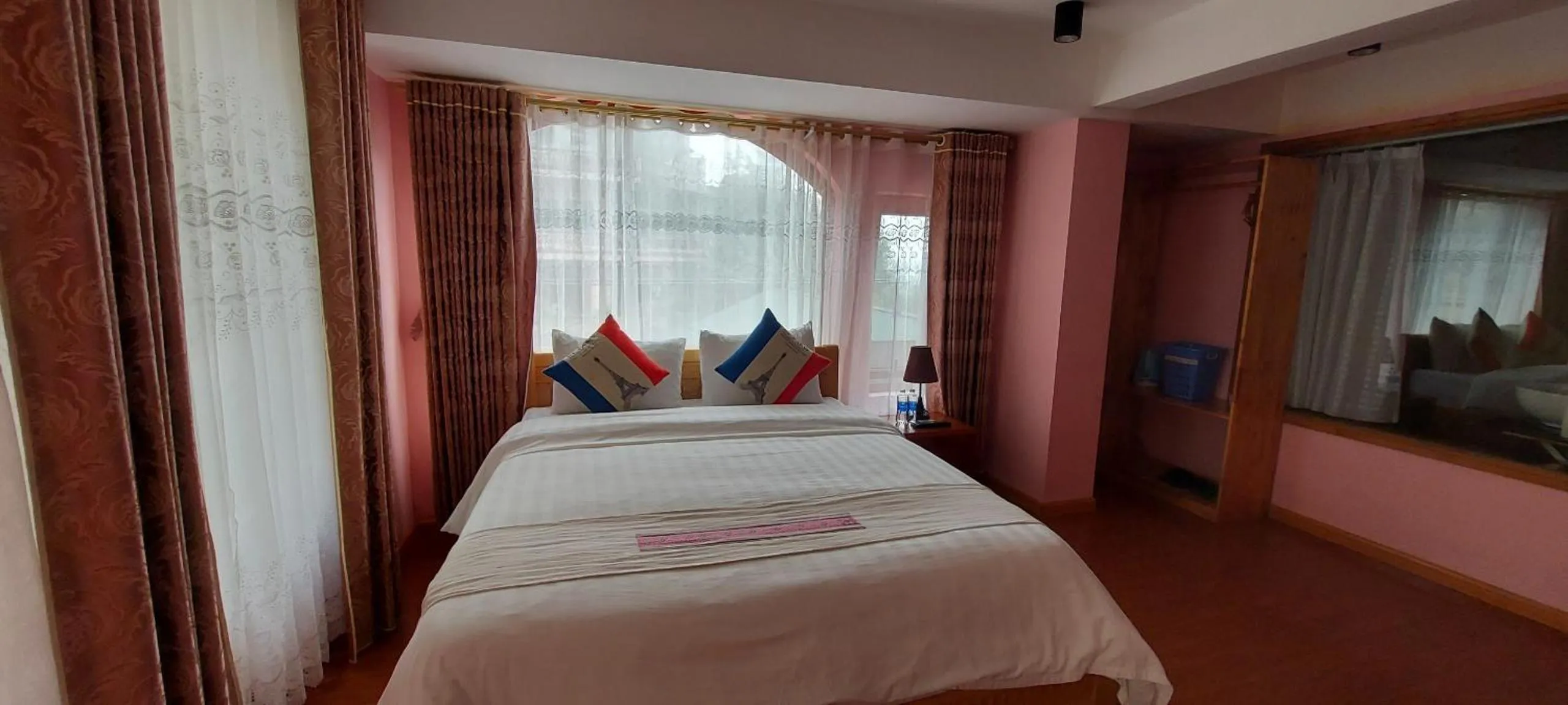 Bed in Sapa Scenery Hotel