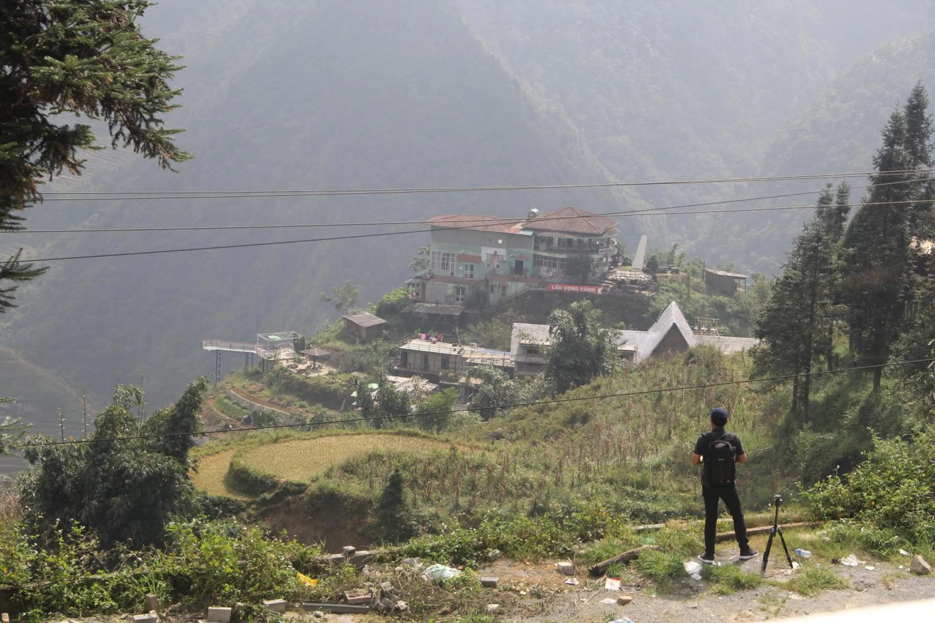 Mountain view in Sapa Scenery Hotel