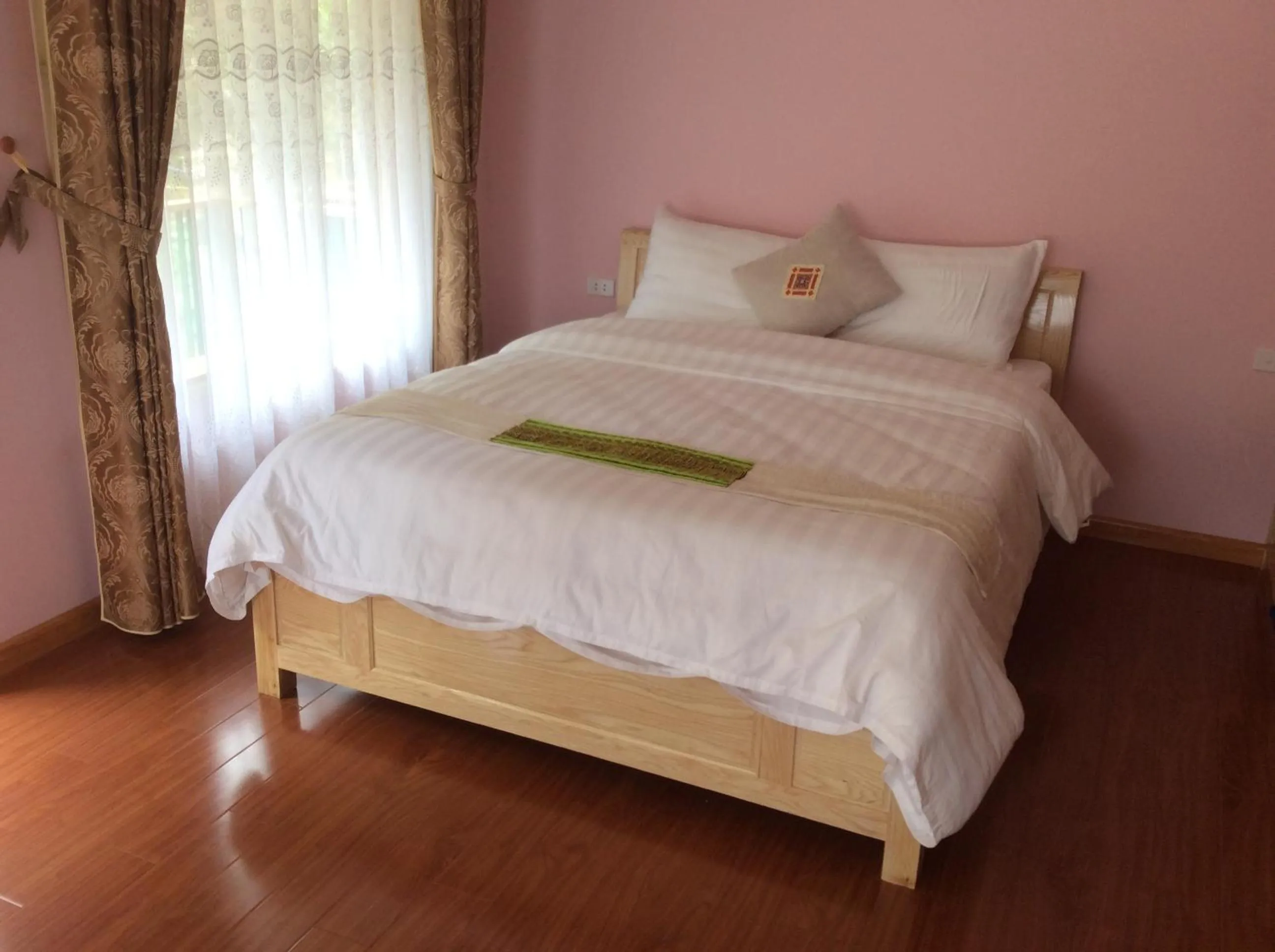 Bed in Sapa Scenery Hotel