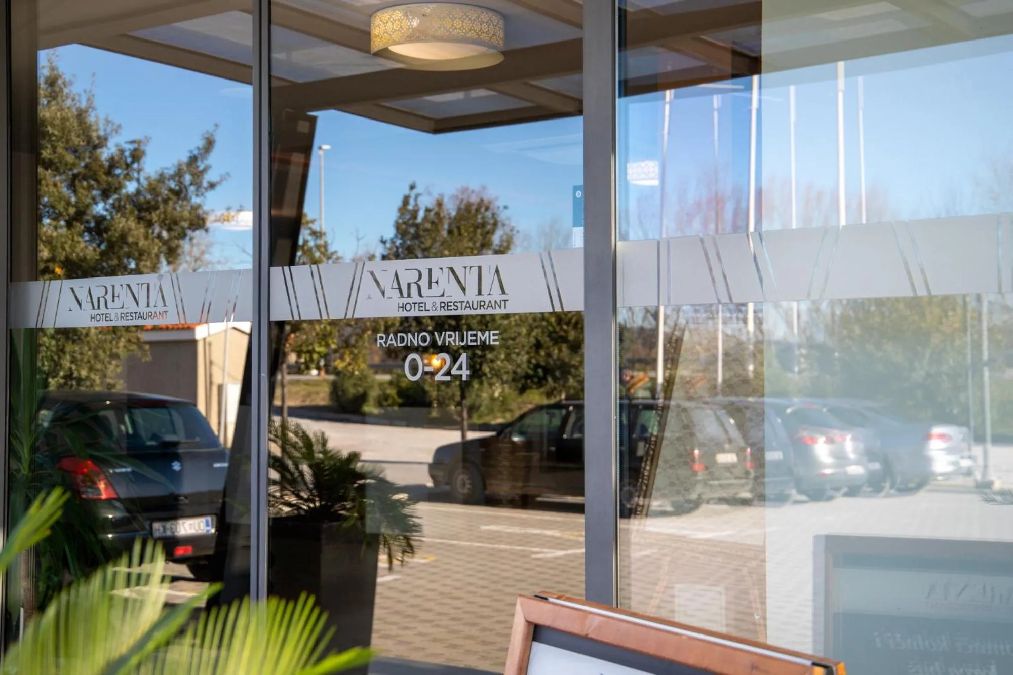 Facade/entrance in Hotel Narenta