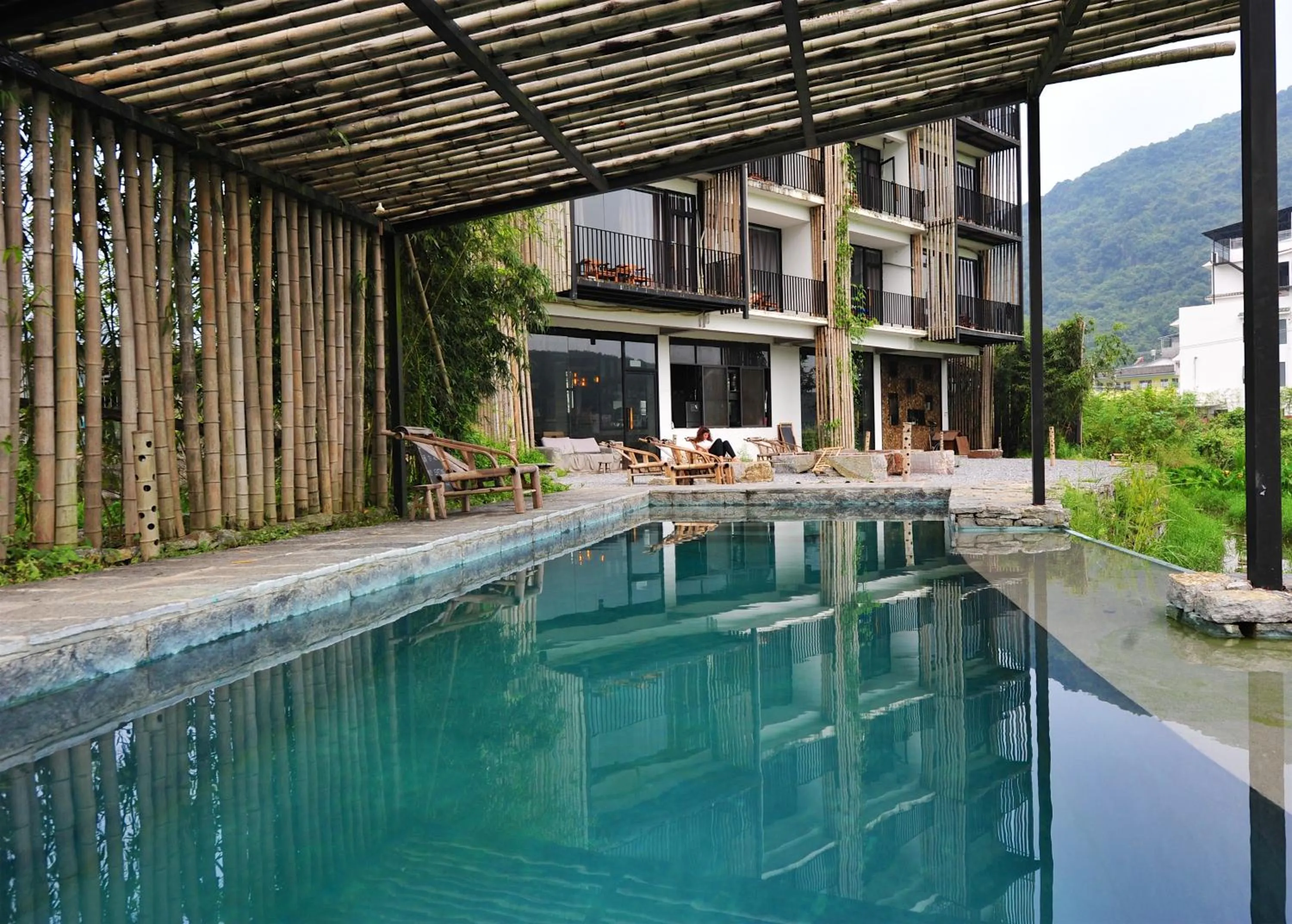 Garden in Yangshuo Sudder Street Guesthouse