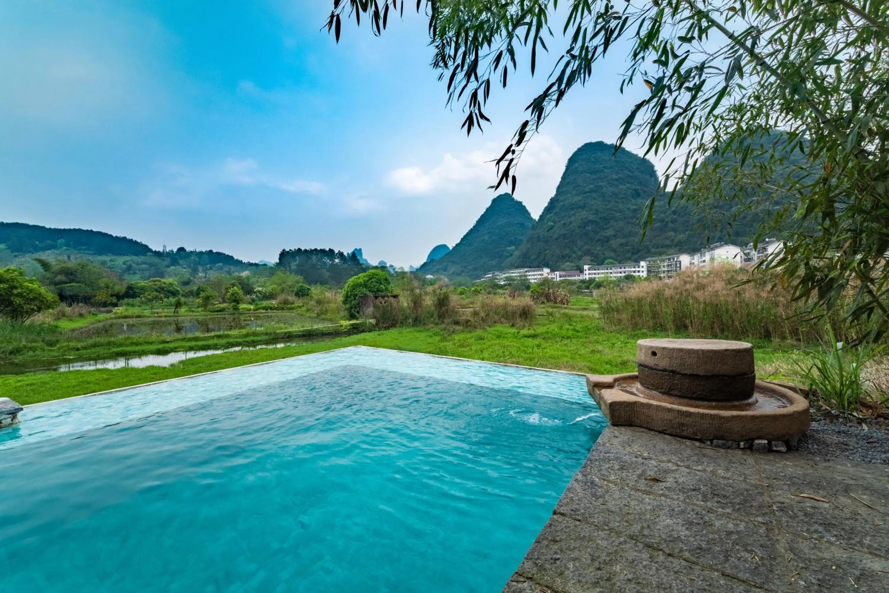 Swimming pool in Yangshuo Sudder Street Guesthouse