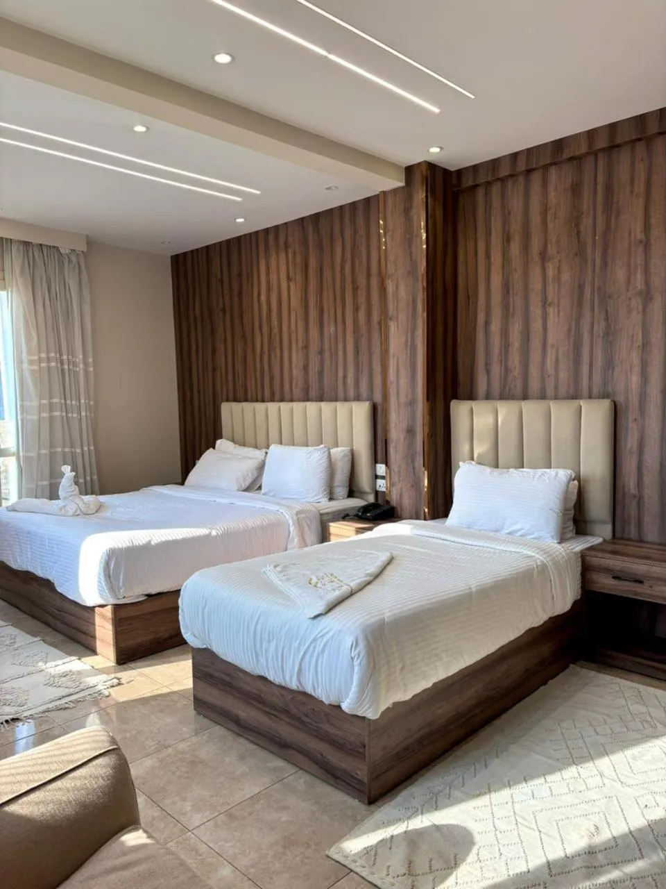 Photo of the whole room, Bed in The Palace Pyramids View Hotel