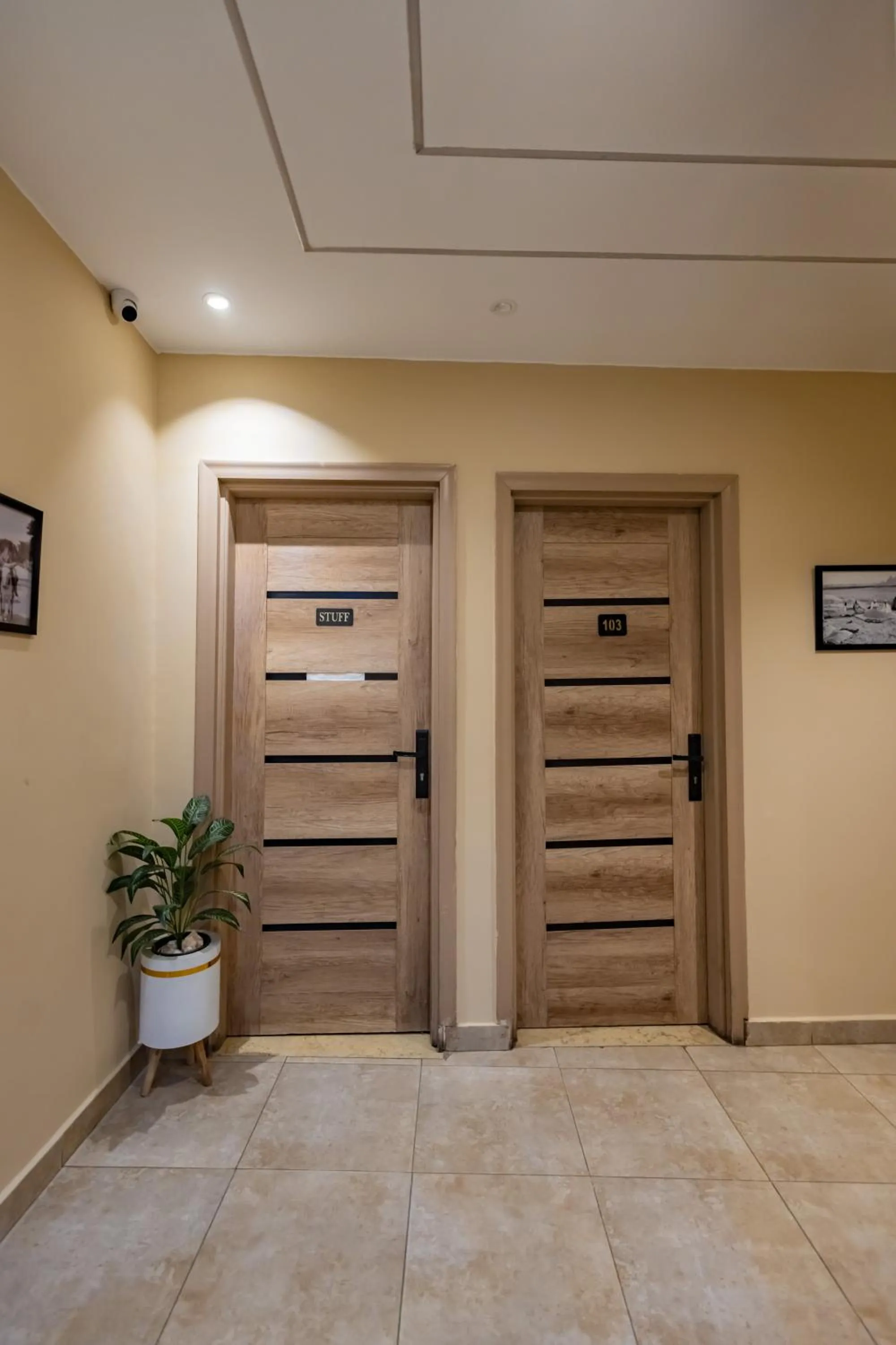 wardrobe in The Palace Pyramids View Hotel