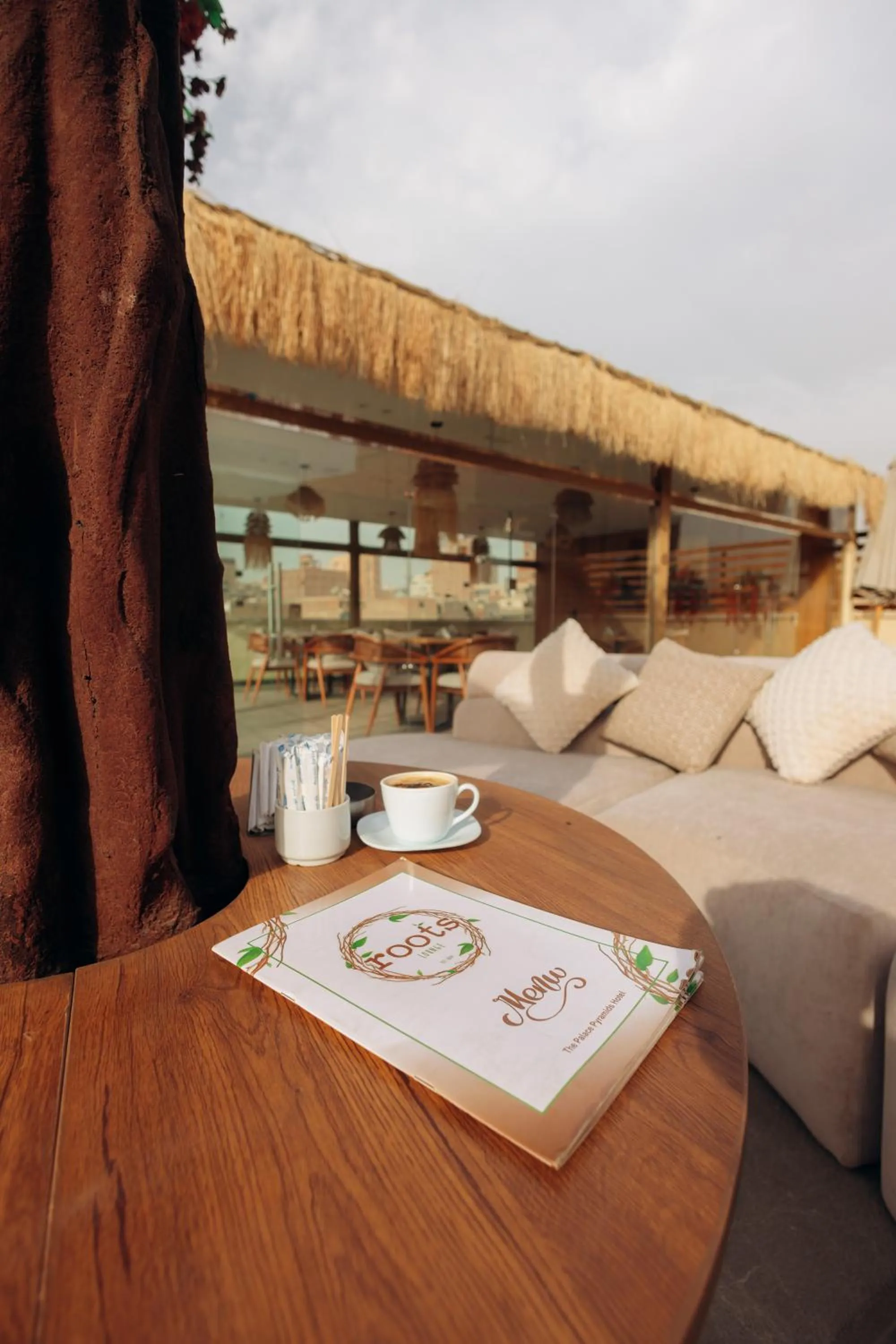 Restaurant/places to eat in The Palace Pyramids View Hotel