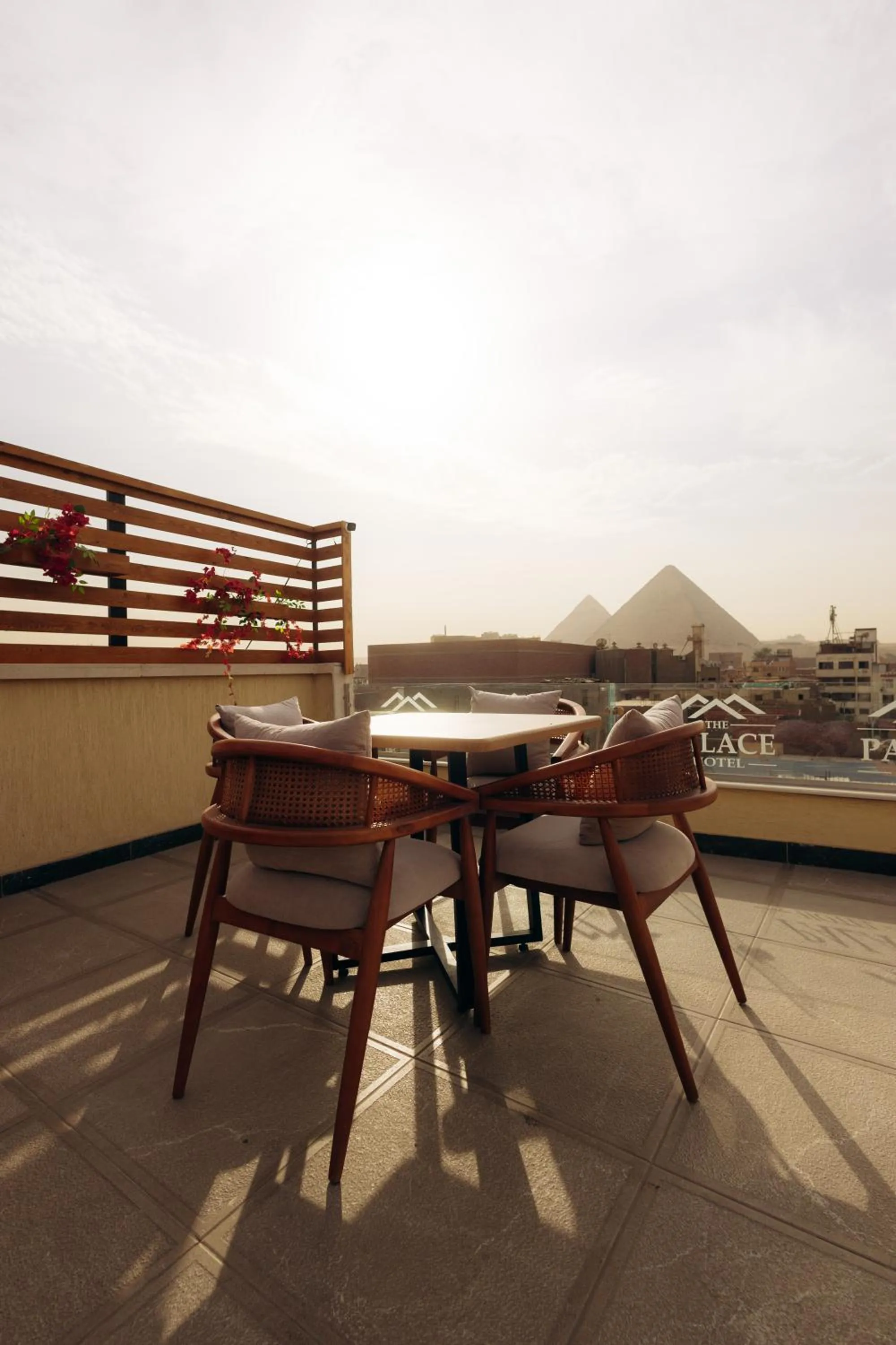 View (from property/room) in The Palace Pyramids View Hotel