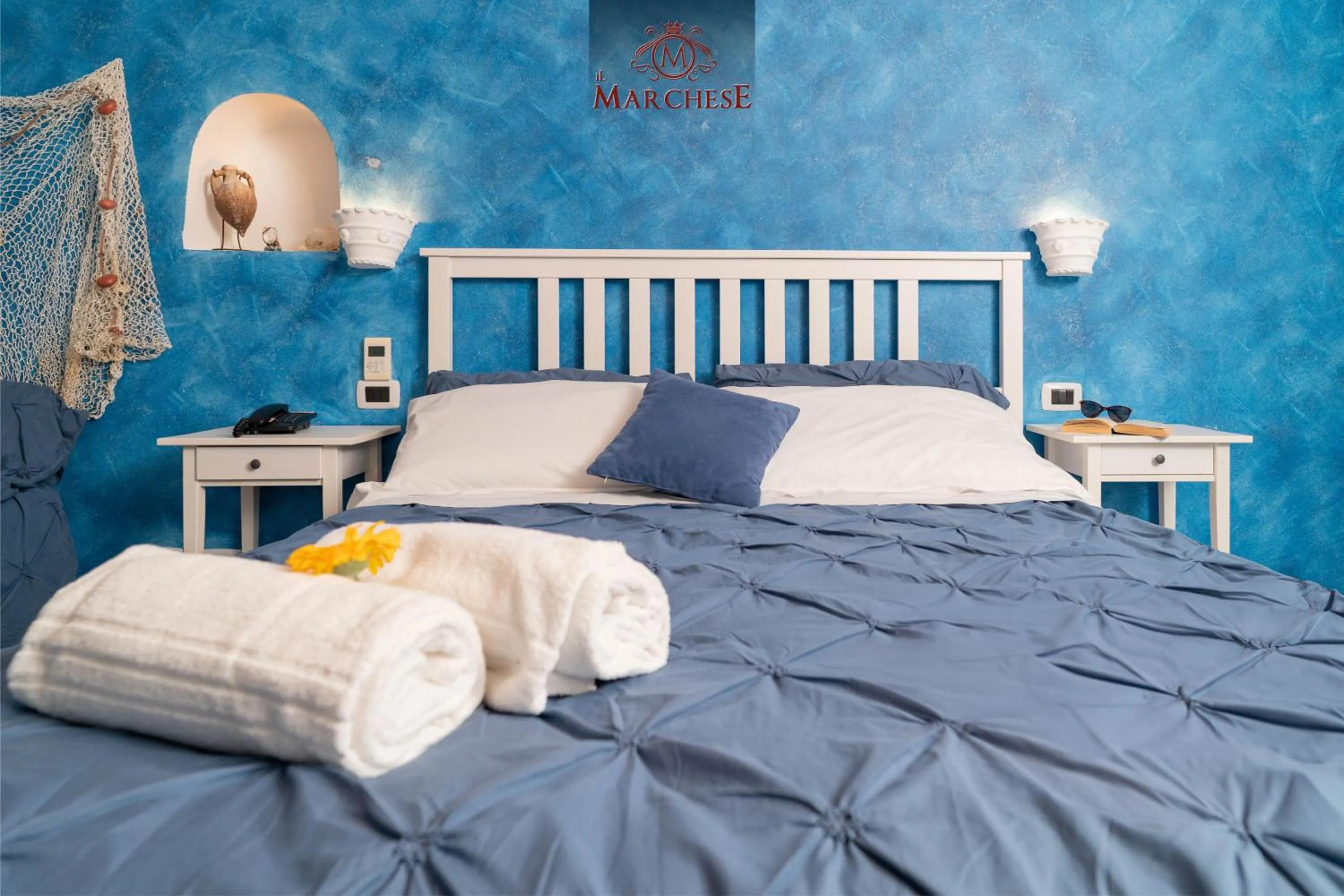 Bed in Il Marchese Hotel & Spa