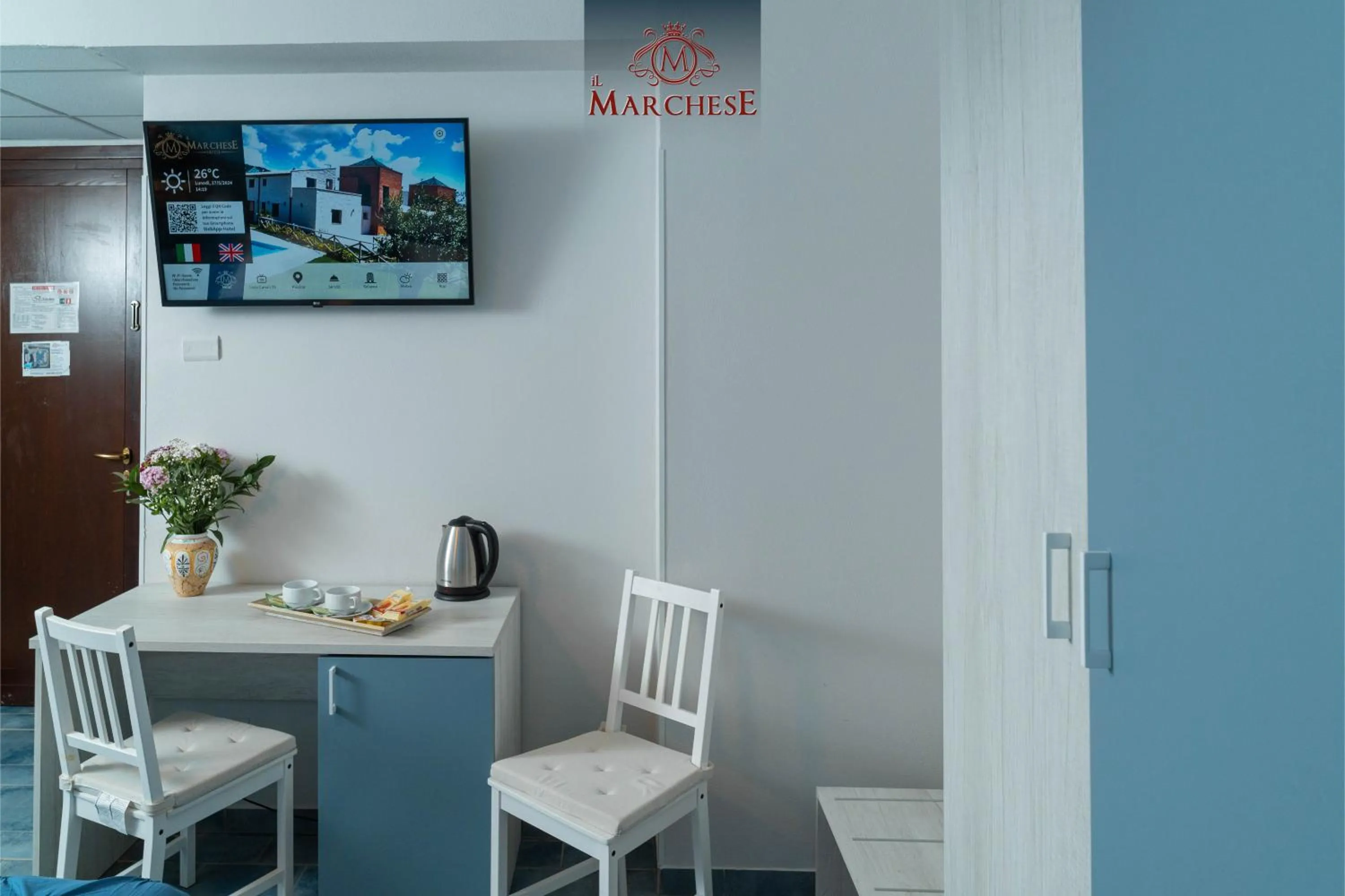 TV and multimedia in Il Marchese Hotel & Spa