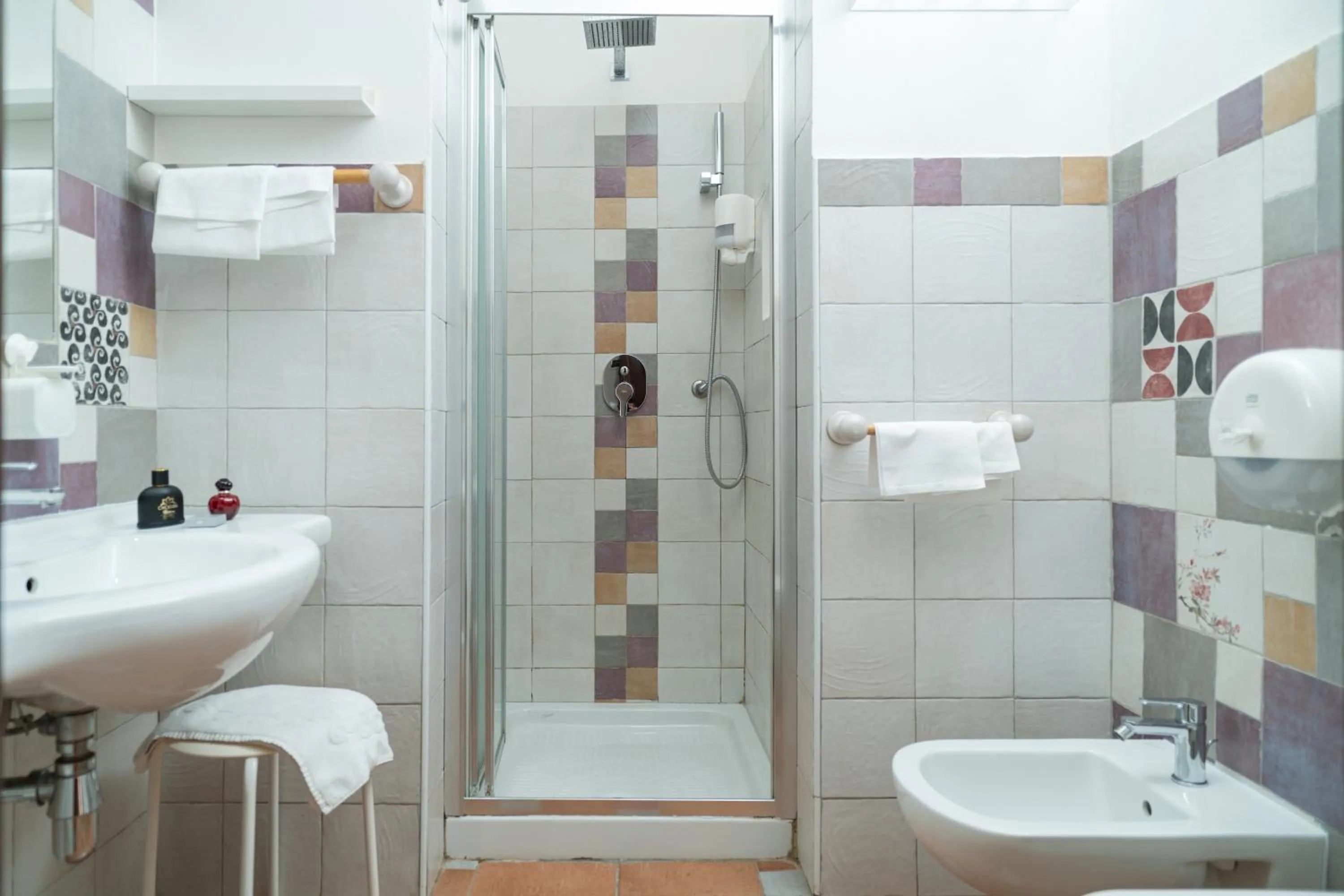 Shower in Il Marchese Hotel & Spa