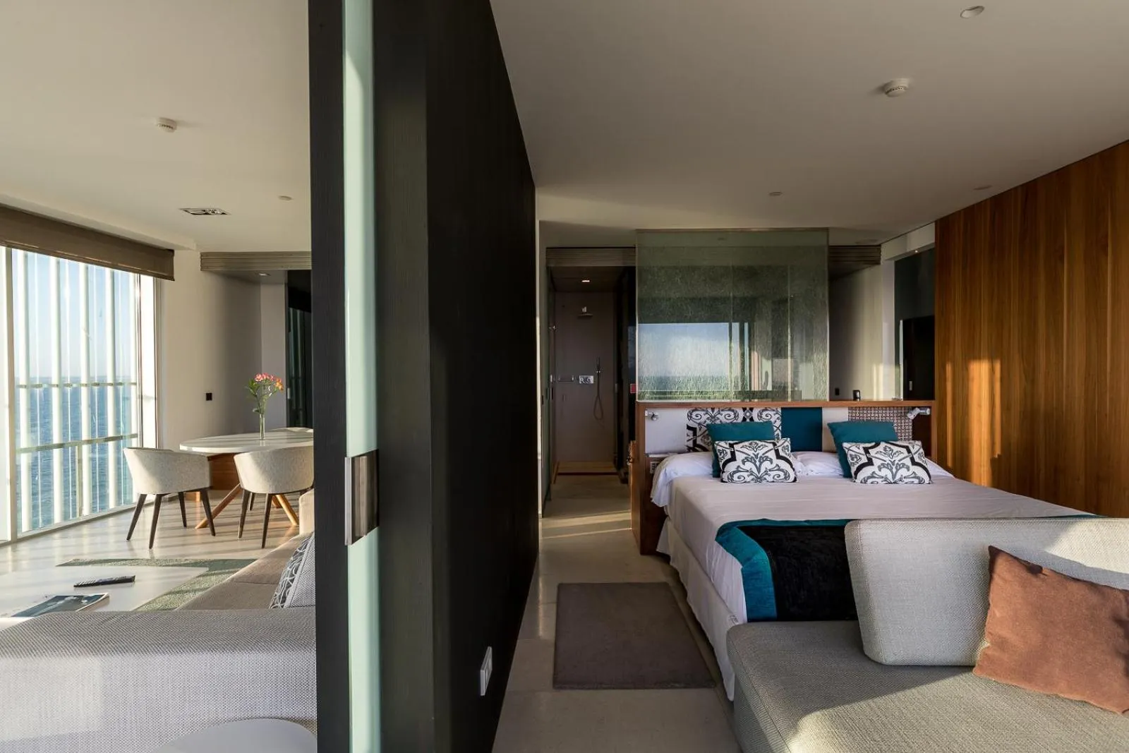 Seating area in Parador de Cádiz