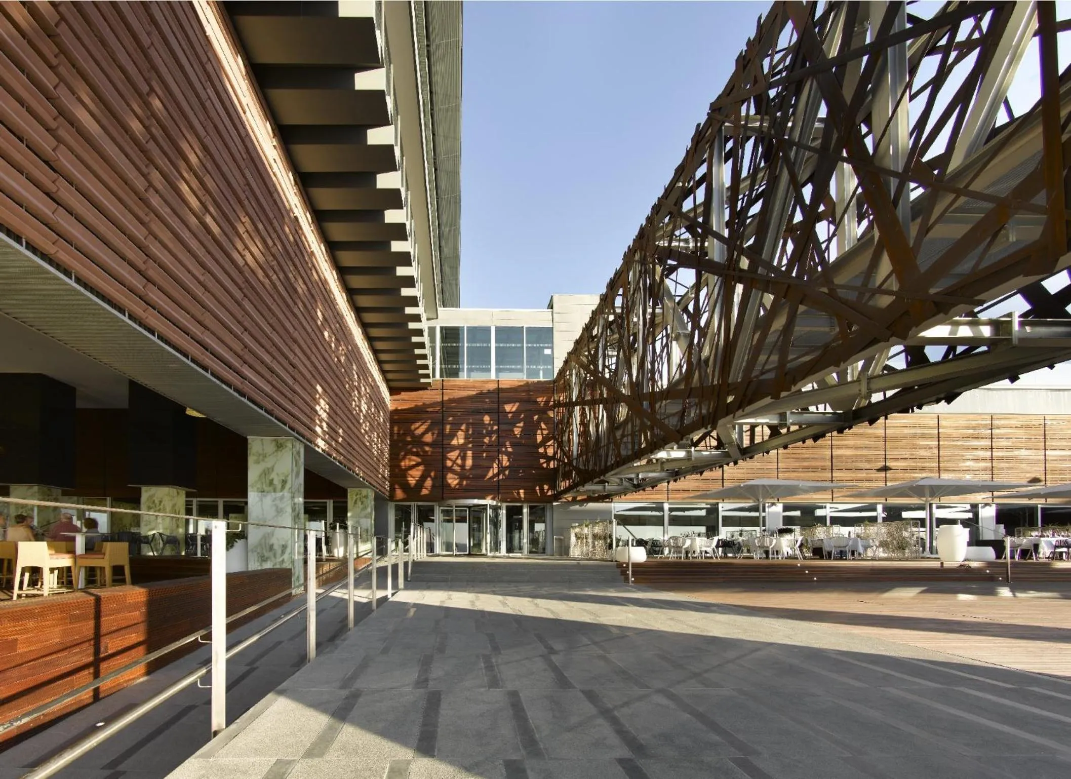 Facade/entrance in Parador de Cádiz