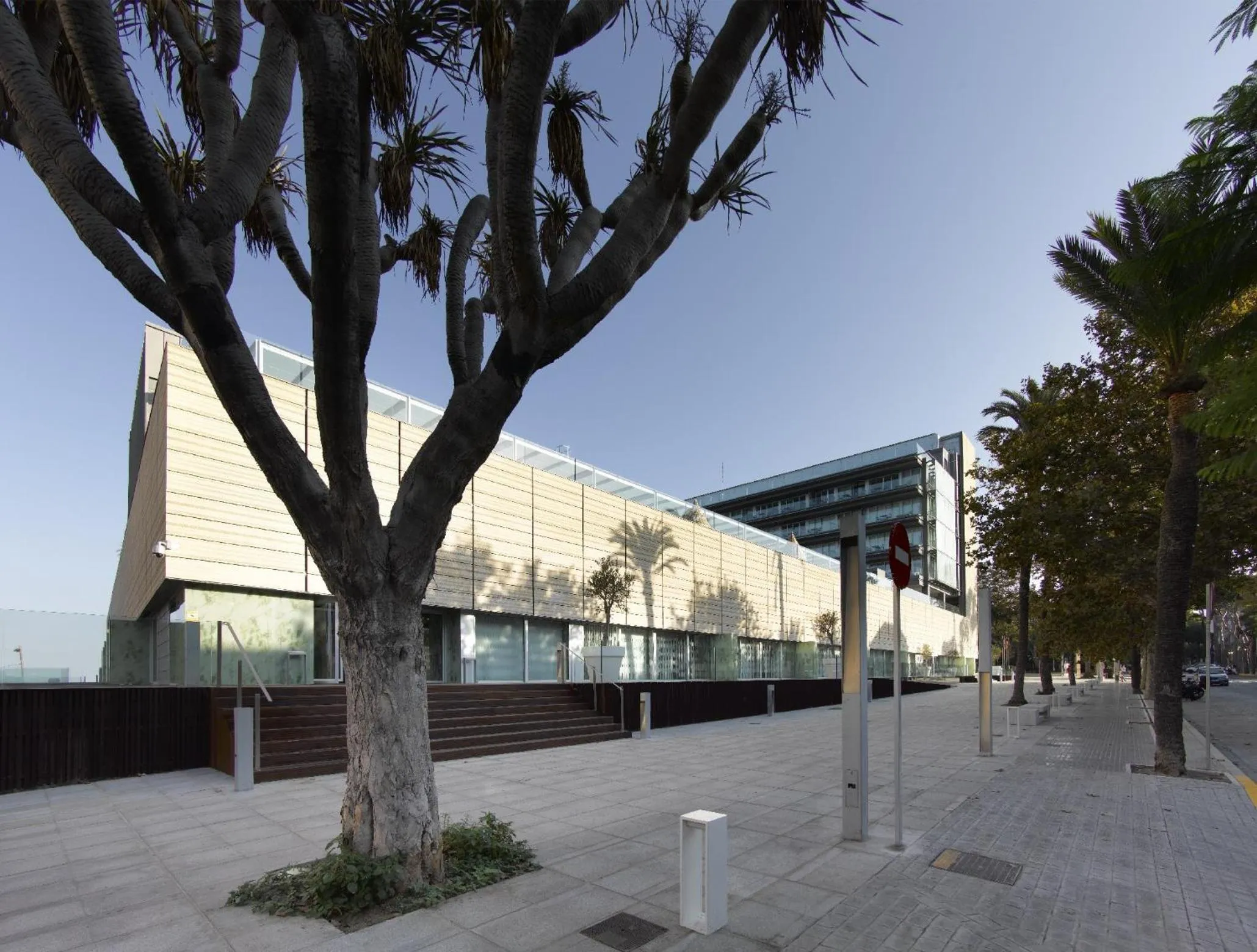 Facade/entrance in Parador de Cádiz