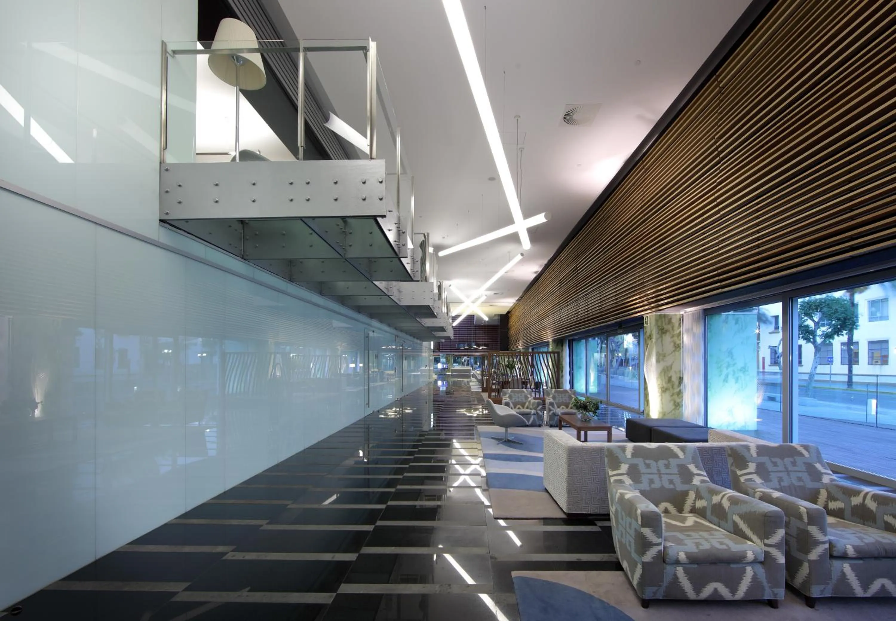 Lobby or reception in Parador de Cádiz