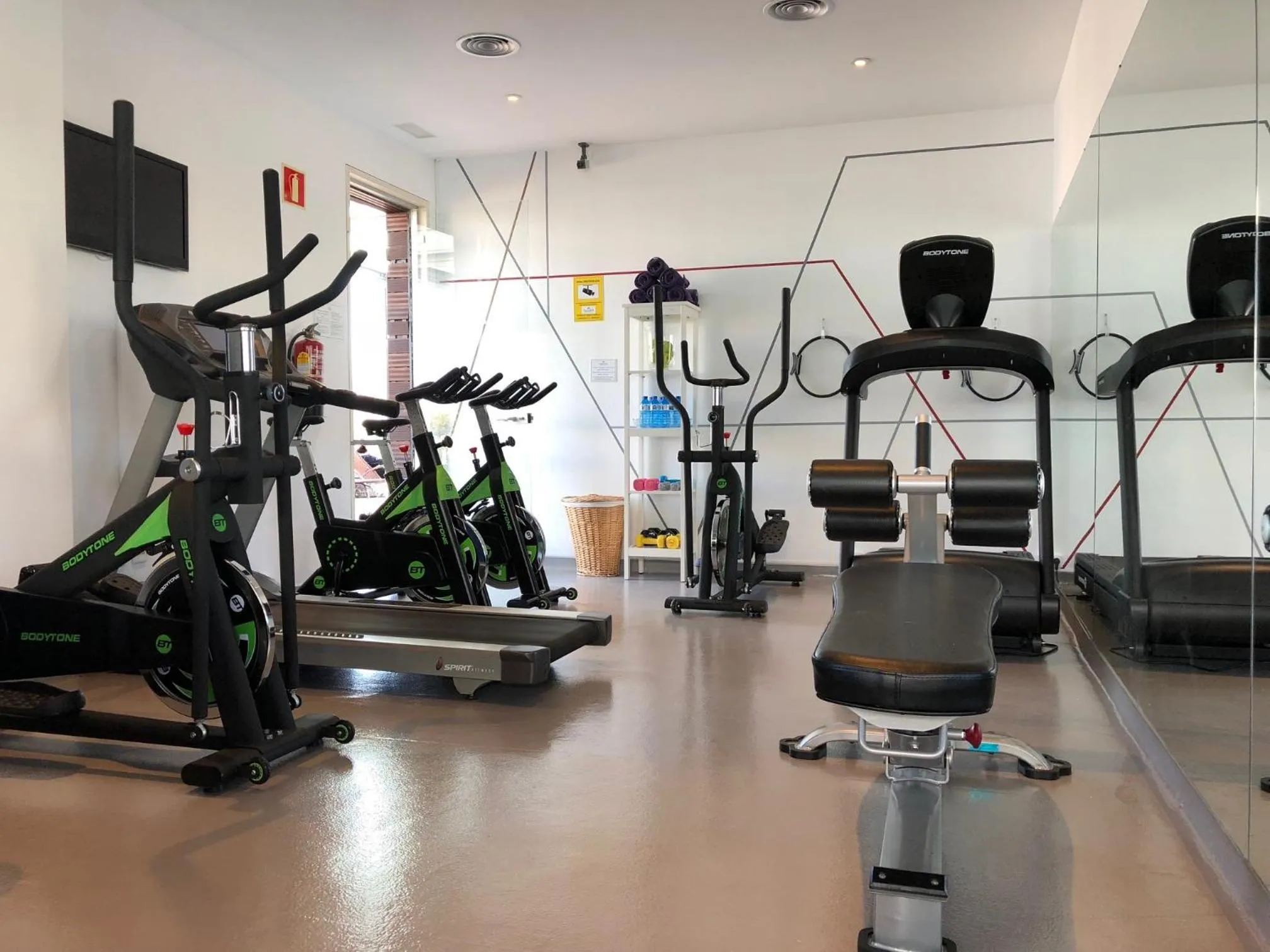 Fitness centre/facilities in Parador de Cádiz