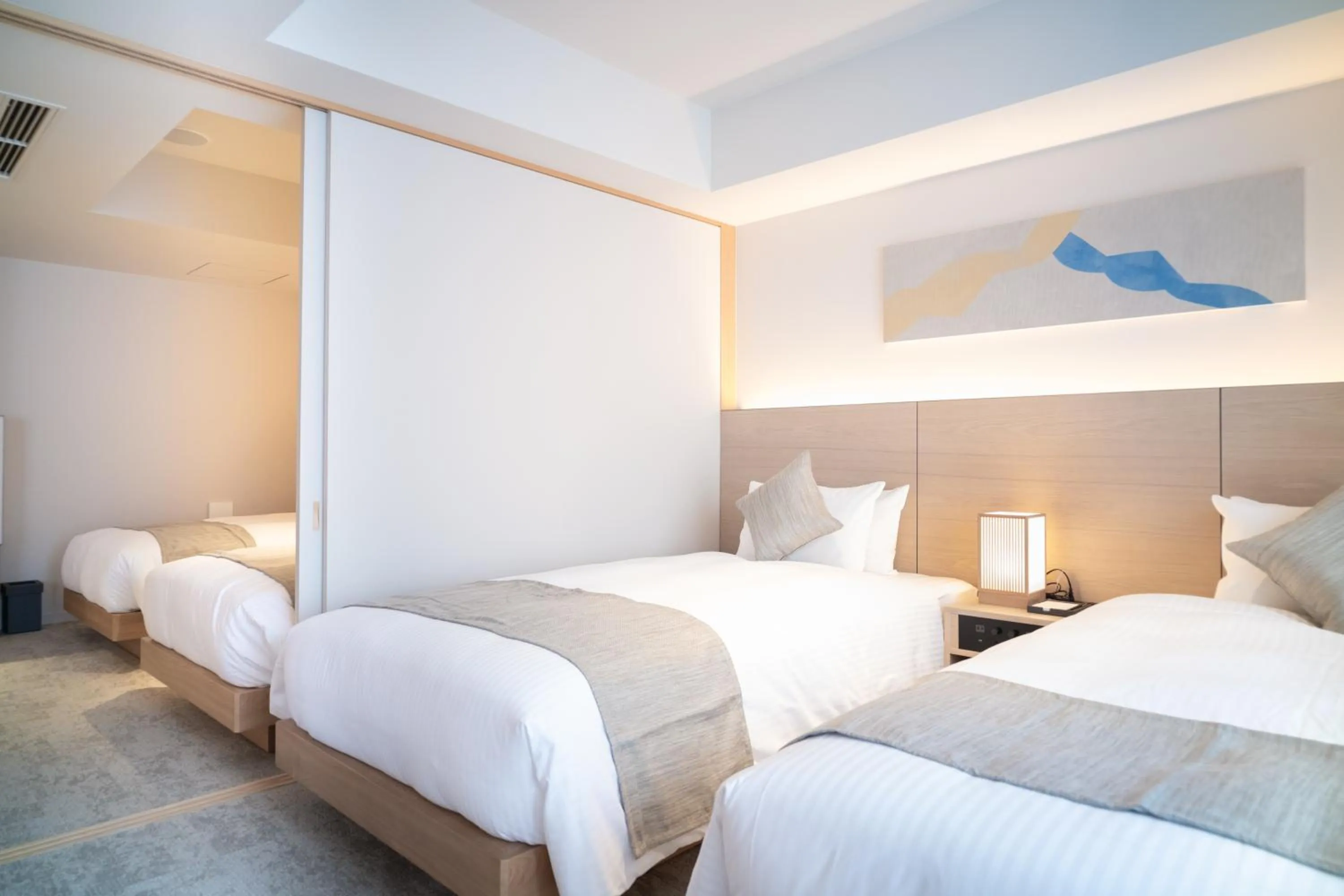 Bedroom, Bed in KIORI Collection Shinmachi