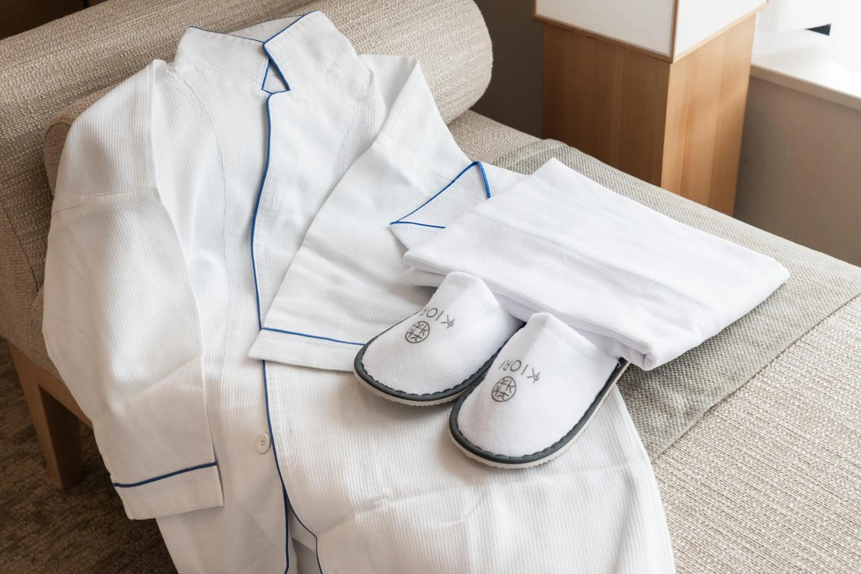 Bedroom, Bed in KIORI Collection Shinmachi