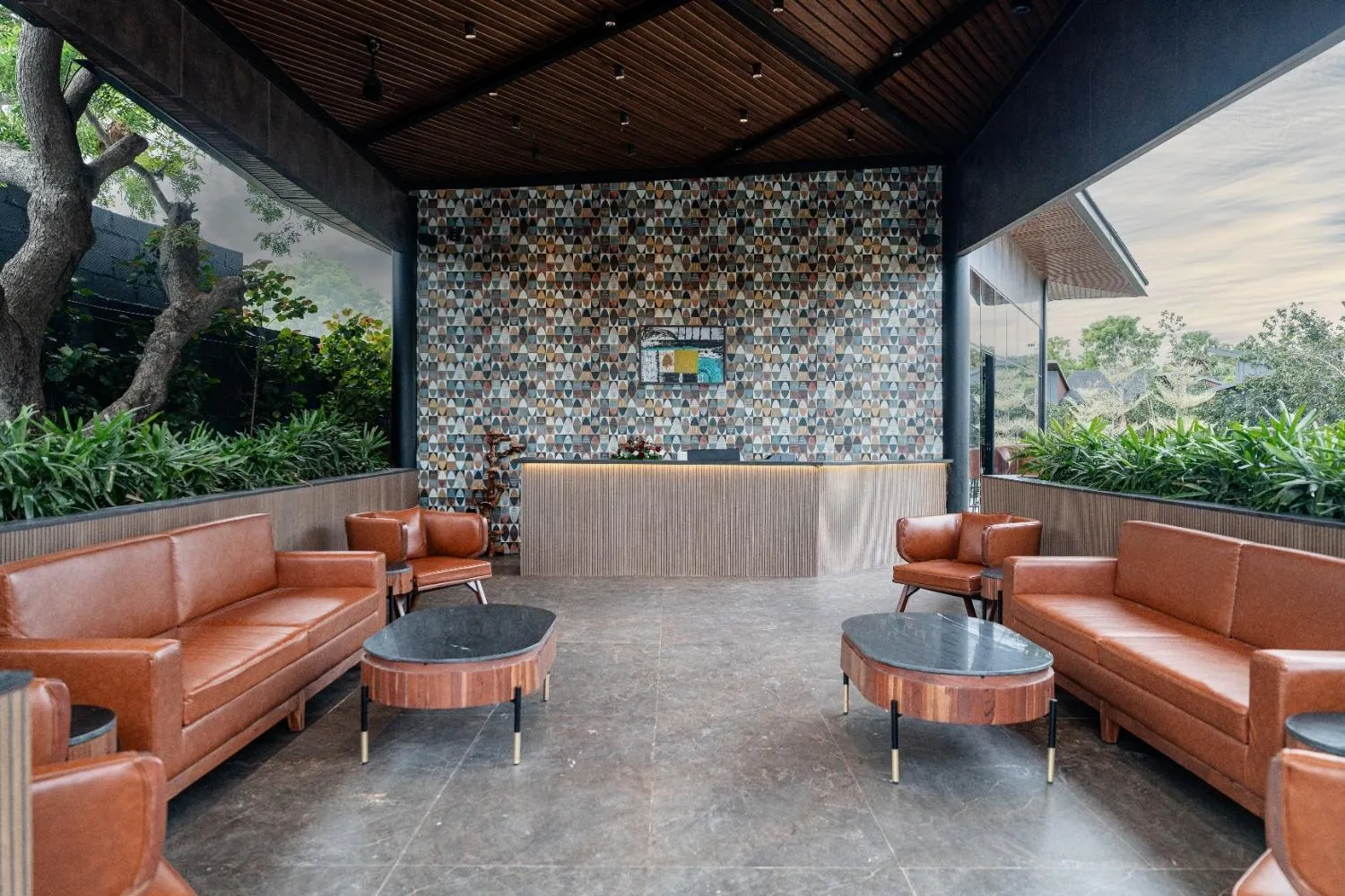 Seating area in Forrest