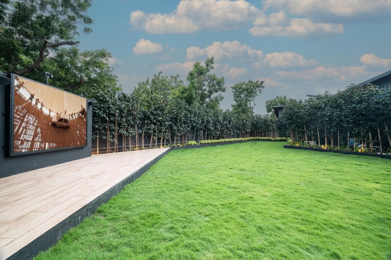 Garden view in Forrest