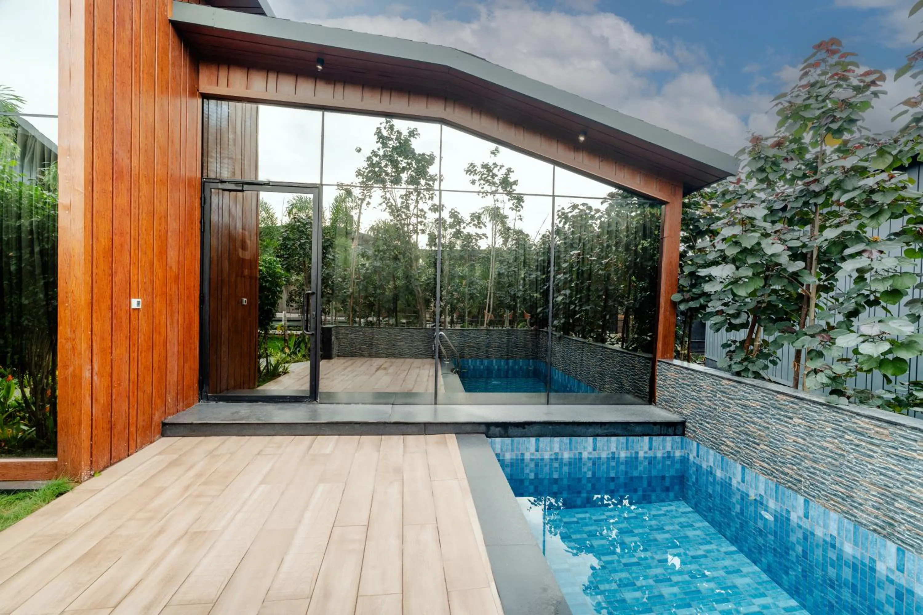 Garden view in Forrest