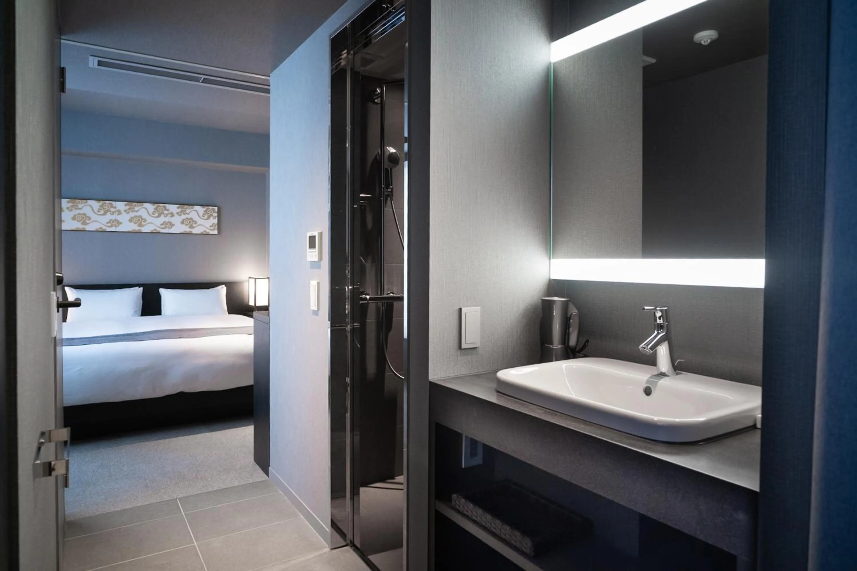 Bedroom, Bed in KIORI Hotel Higashino Toin