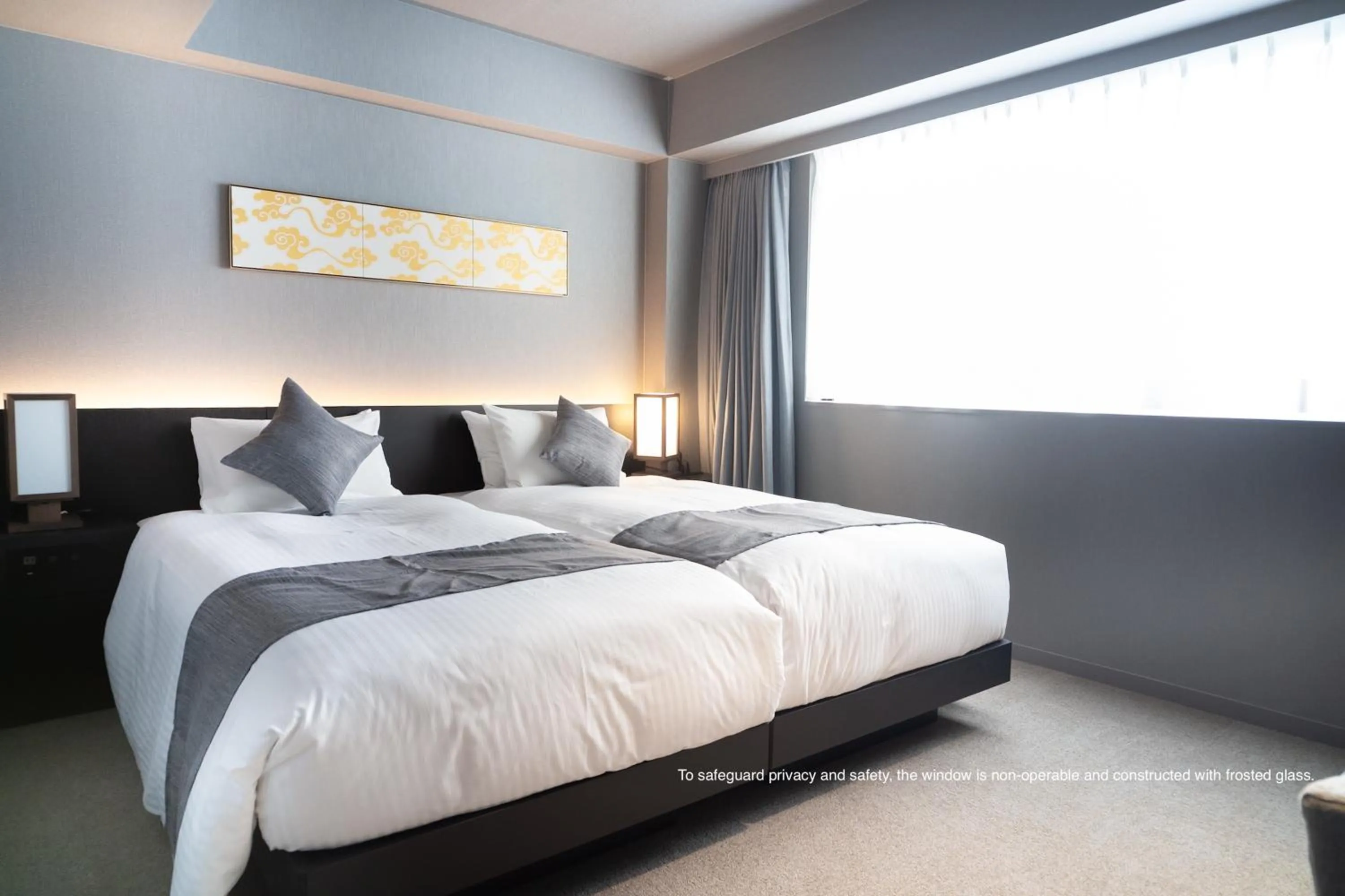 Photo of the whole room, Bed in KIORI Hotel Higashino Toin