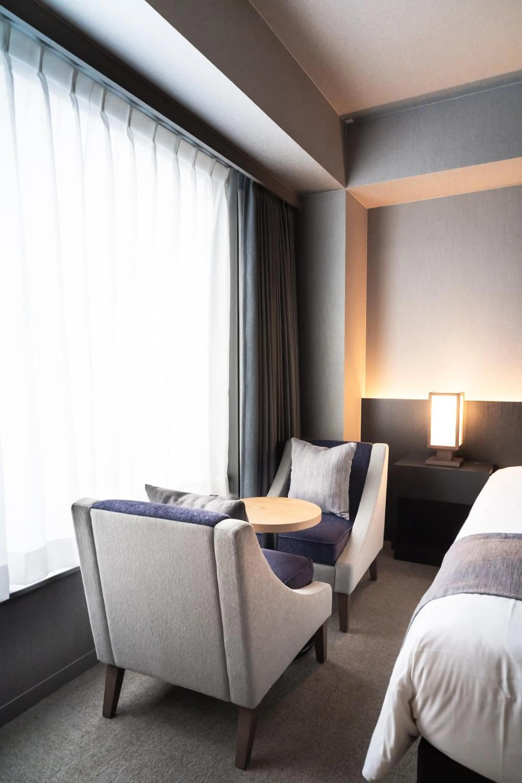 Seating area, Bed in KIORI Hotel Higashino Toin