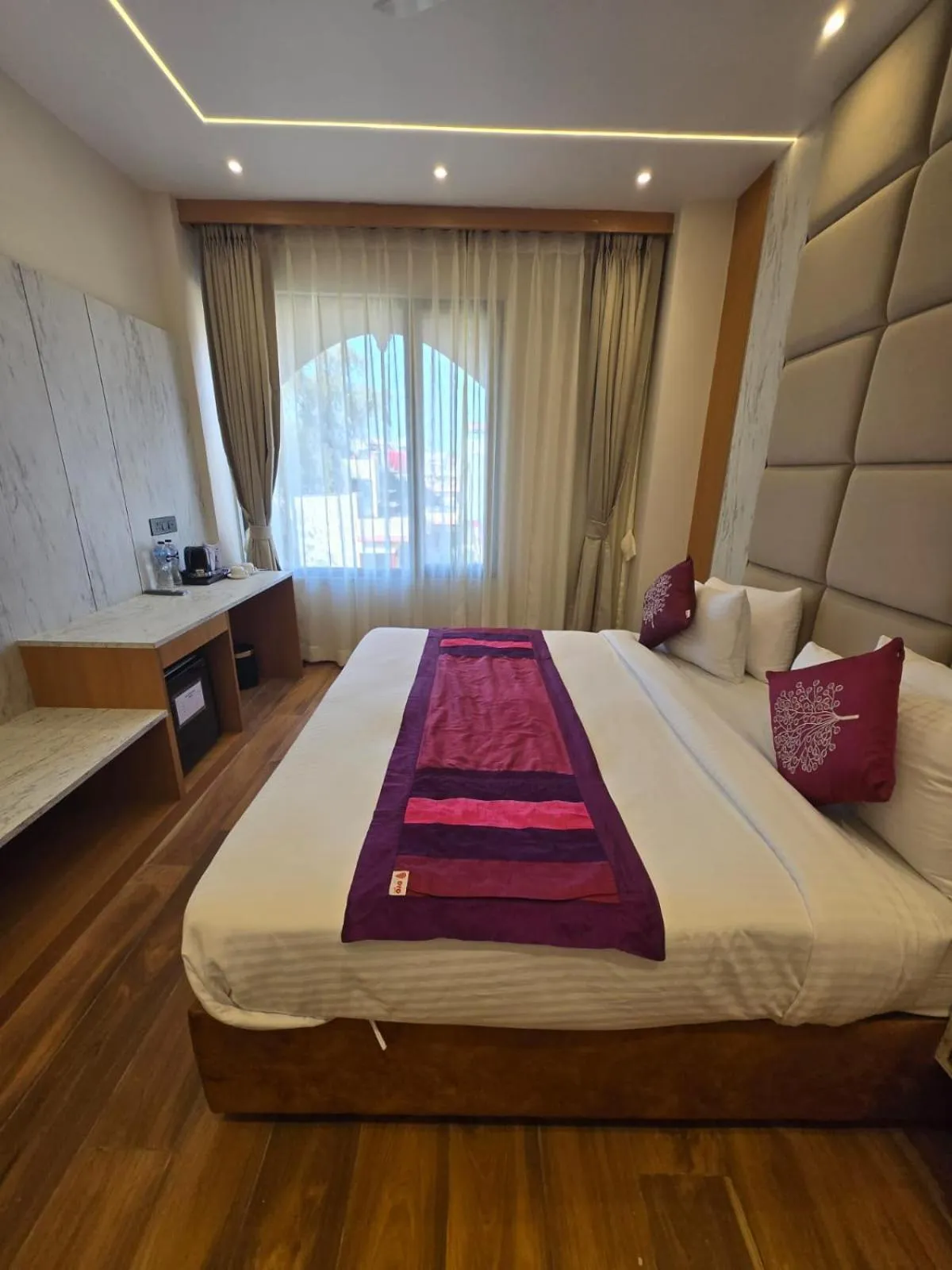 Bedroom, Bed in Hotel Rivera Palace