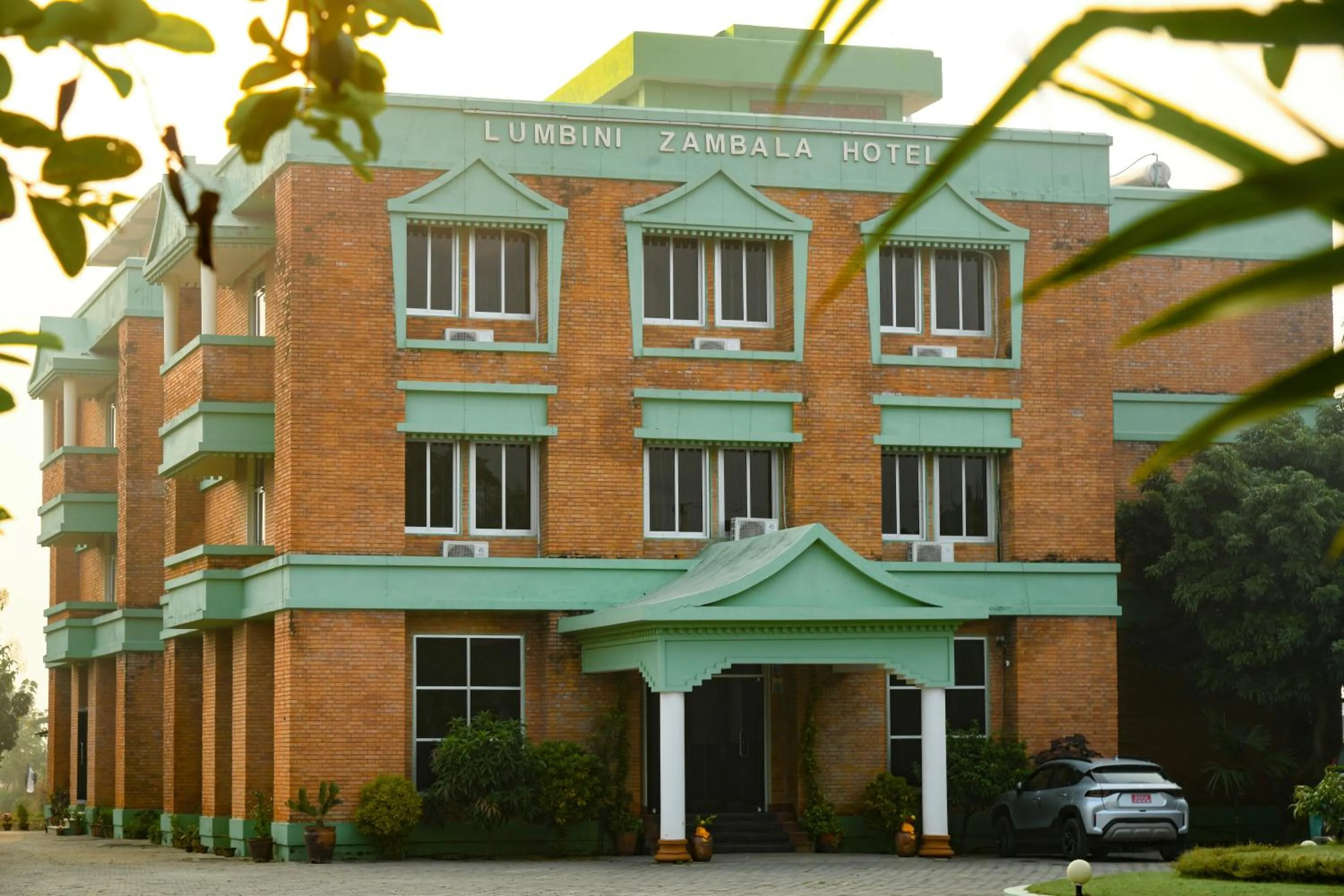Property building in Lumbini Zambala Hotel