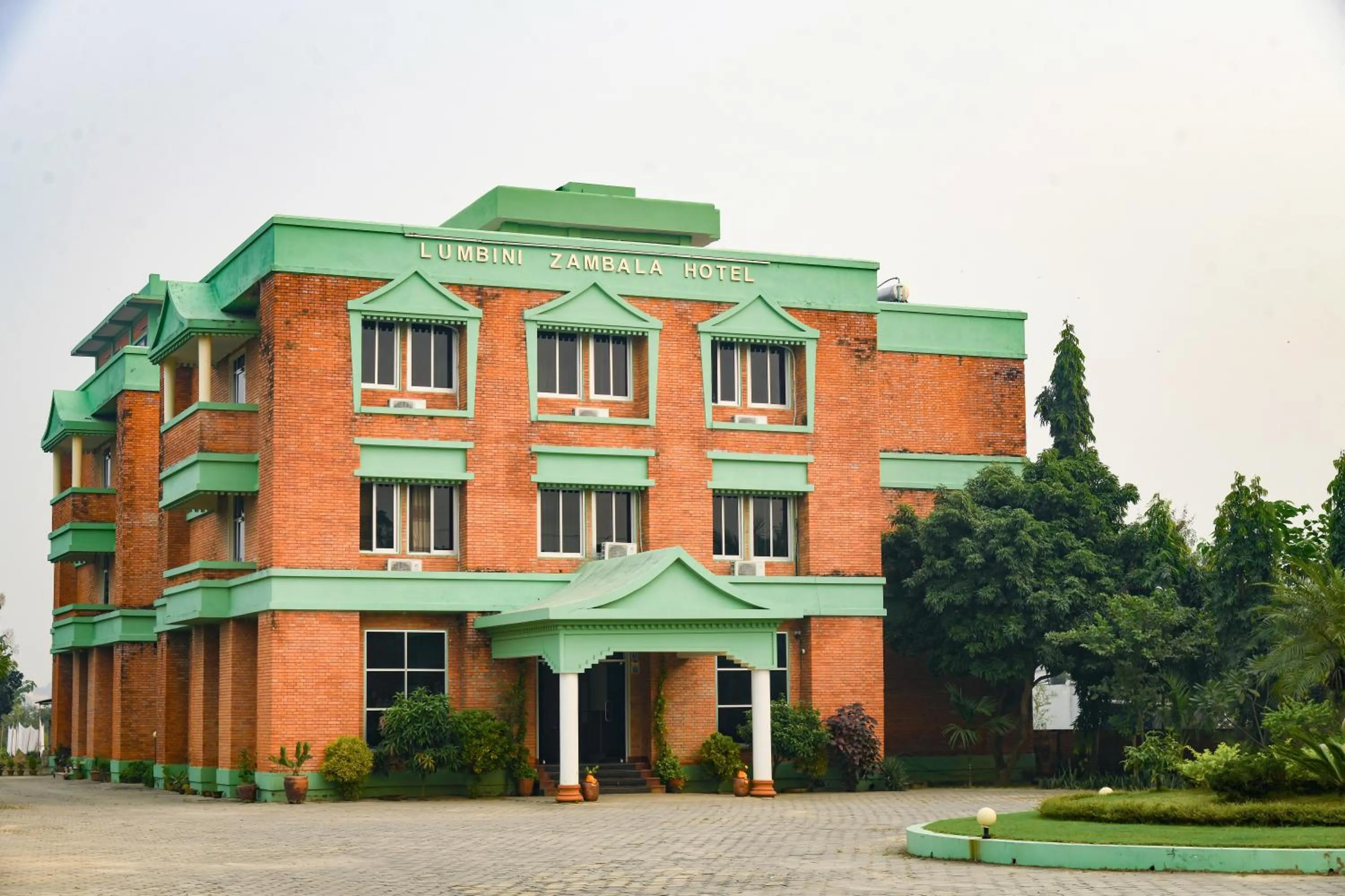 Property building in Lumbini Zambala Hotel
