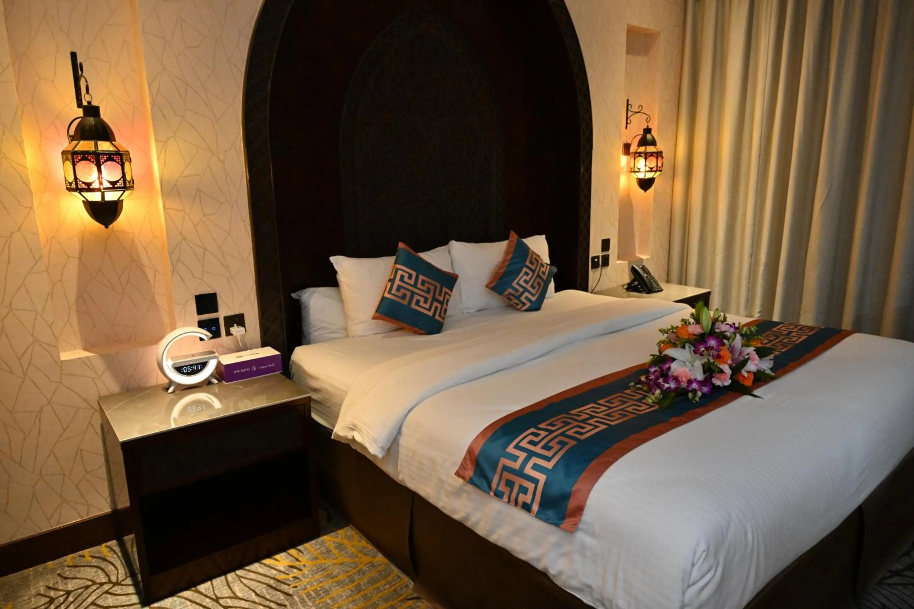 Bed in Savoy Grande Hotel