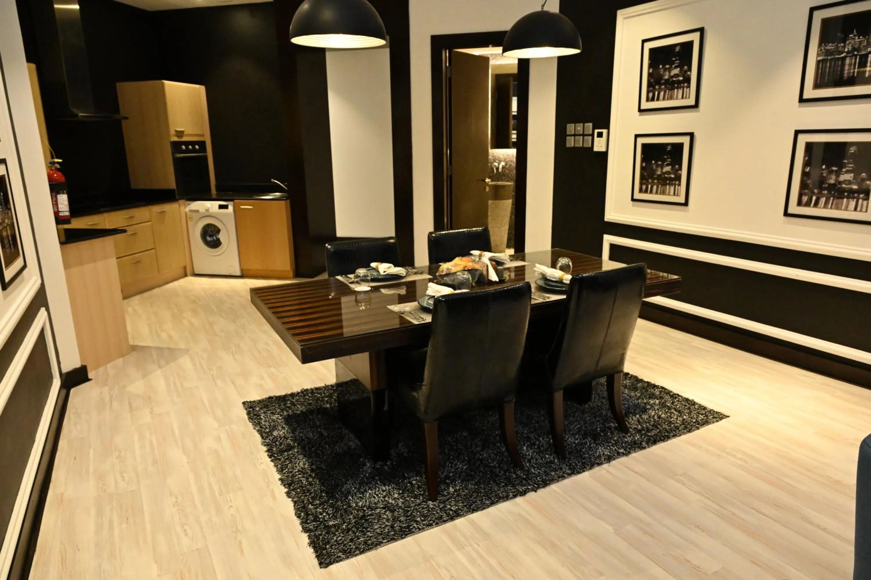 Kitchen or kitchenette in Savoy Grande Hotel