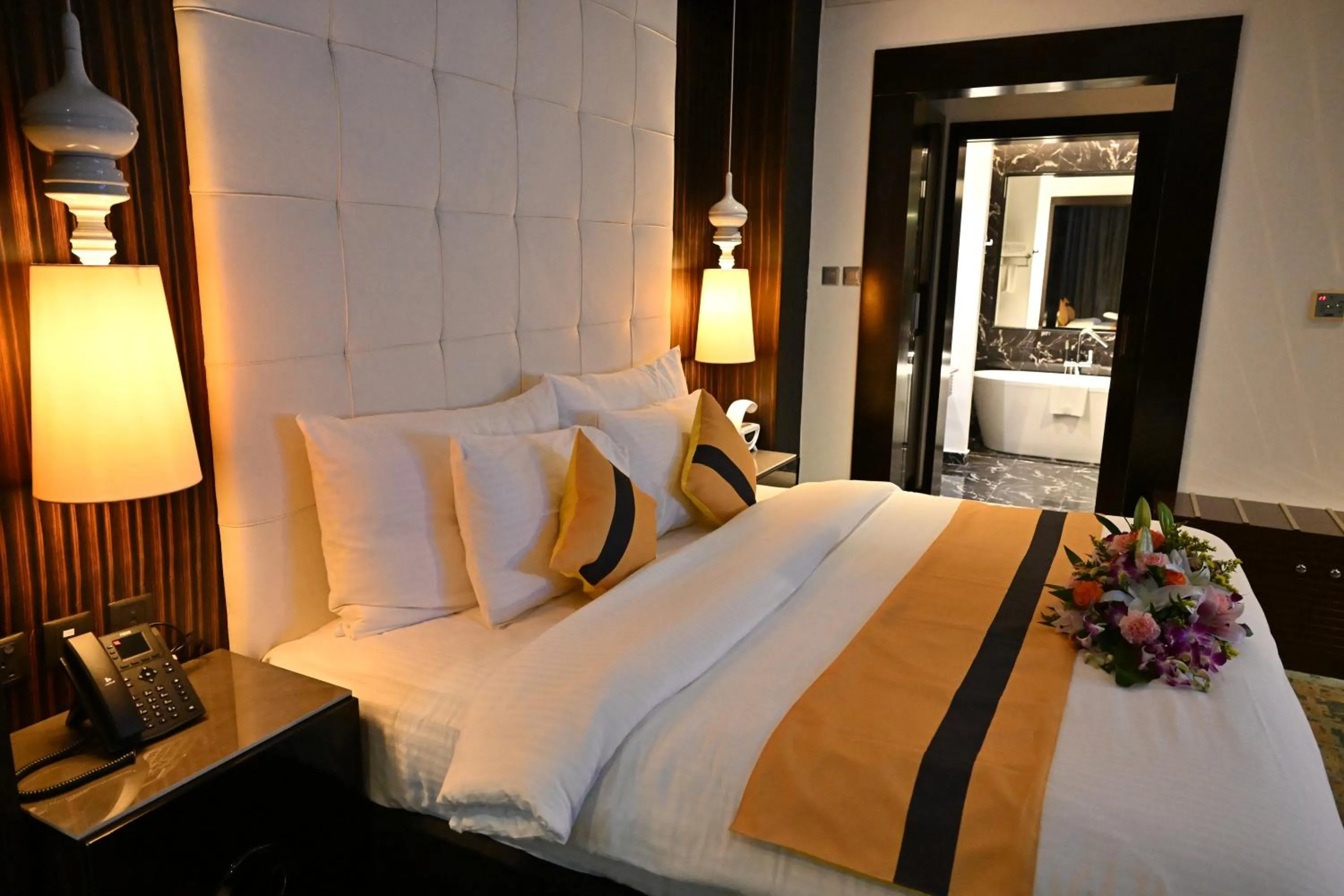 Bed in Savoy Grande Hotel