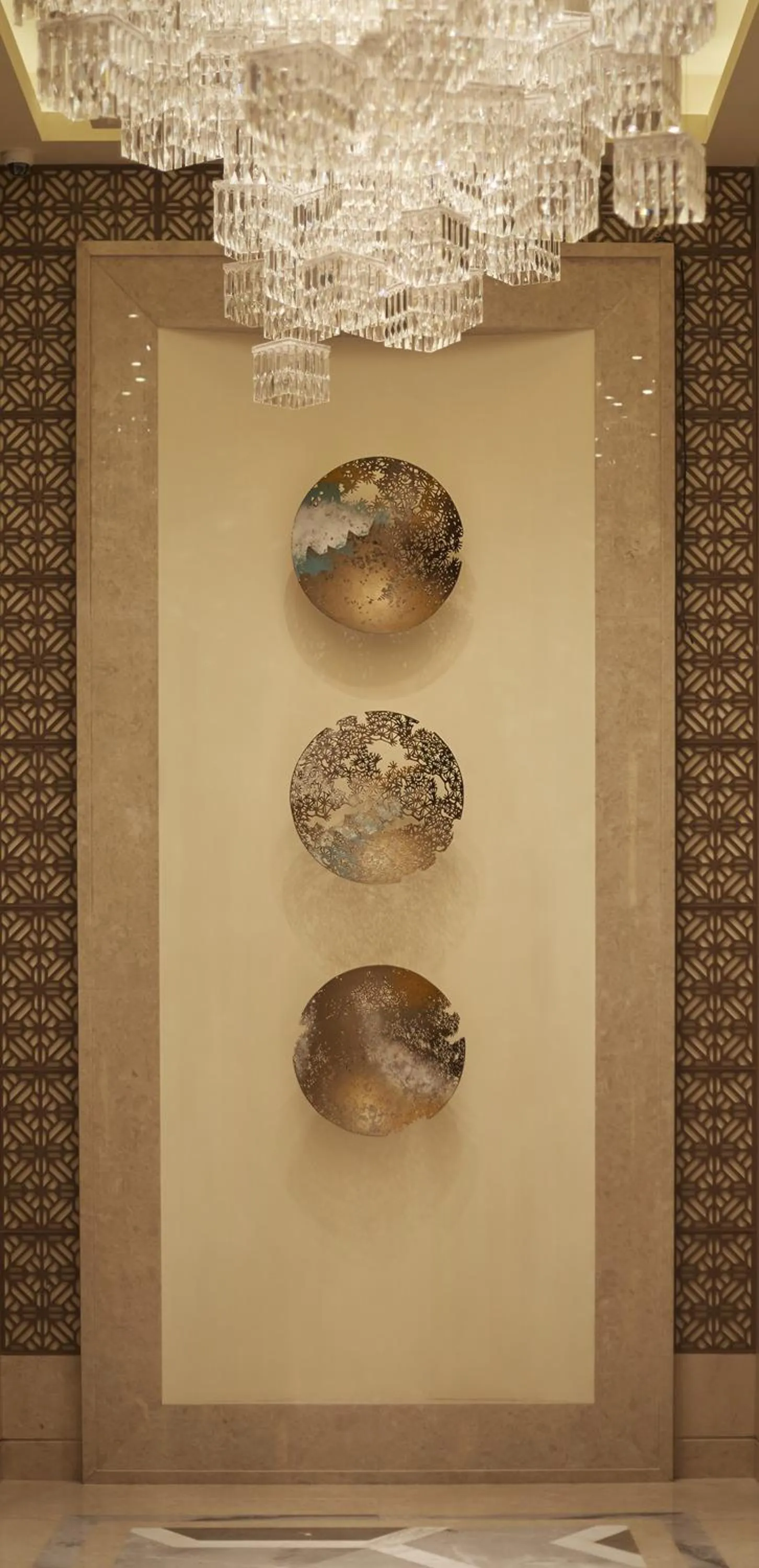 Decorative detail in Shangri-La Tangshan