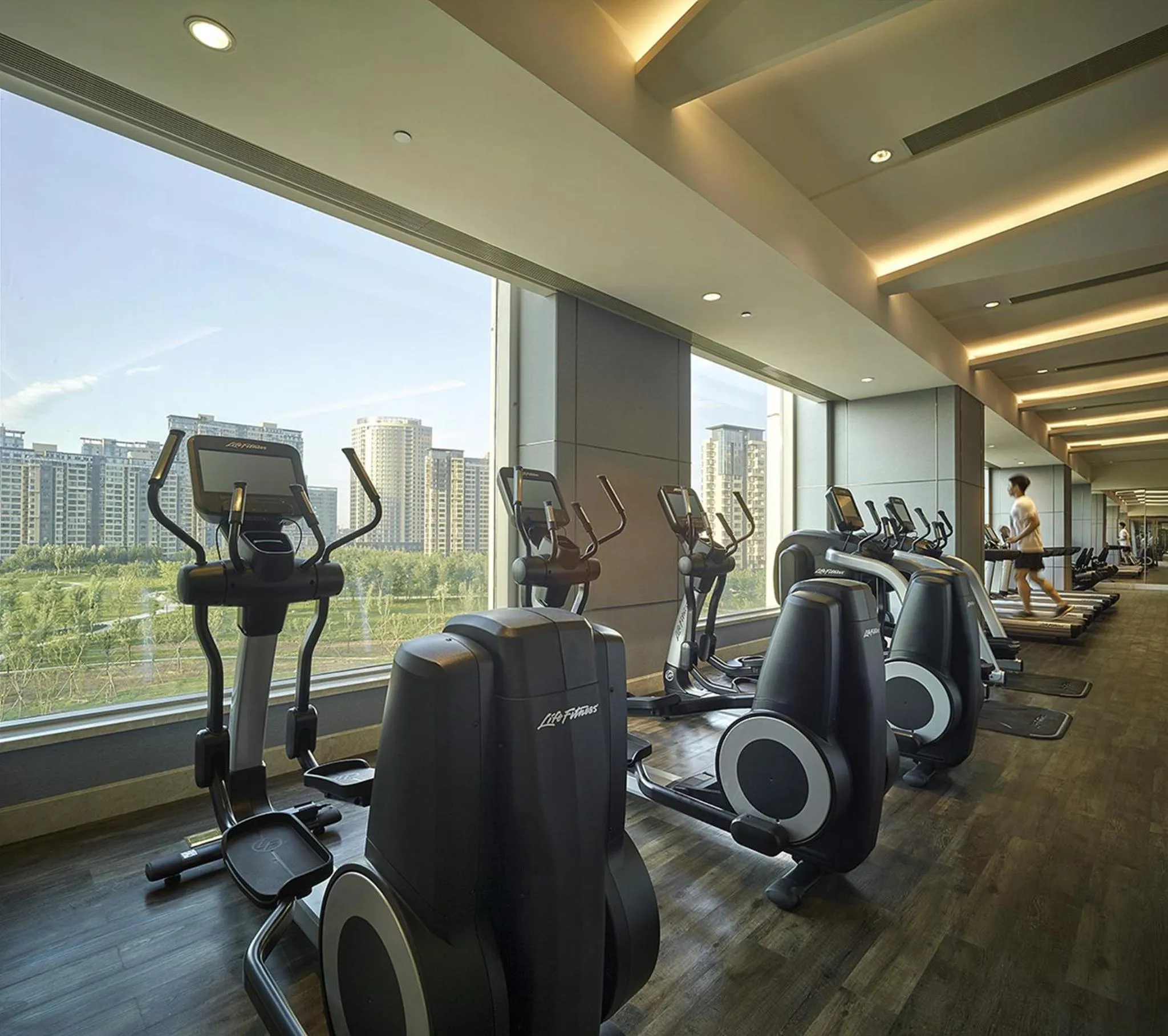 Fitness centre/facilities in Shangri-La Tangshan
