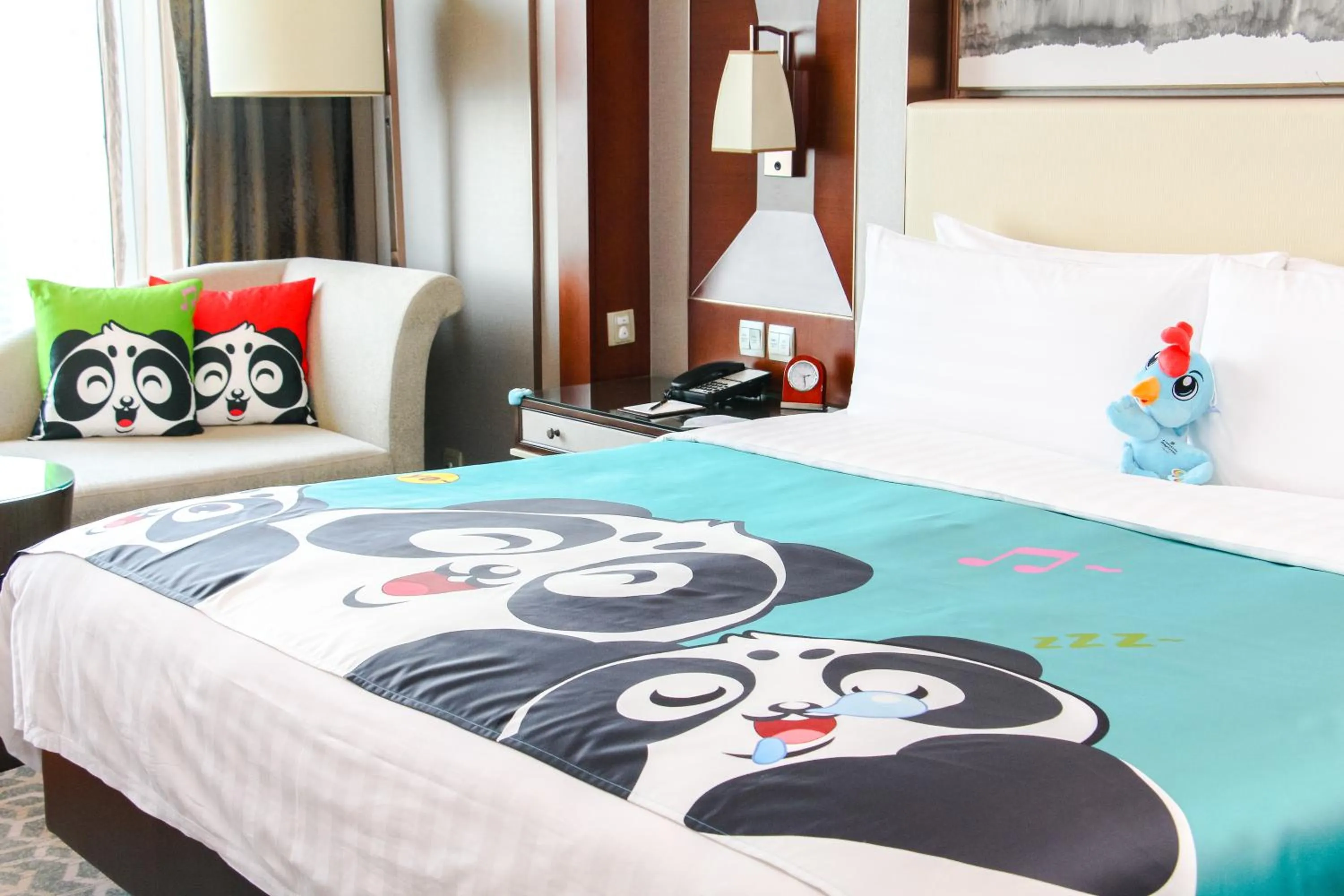 Bedroom, Bed in Shangri-La Tangshan