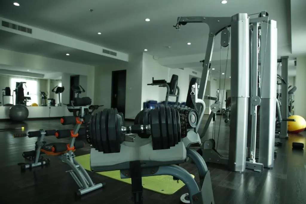 Fitness centre/facilities in City Point Hotel