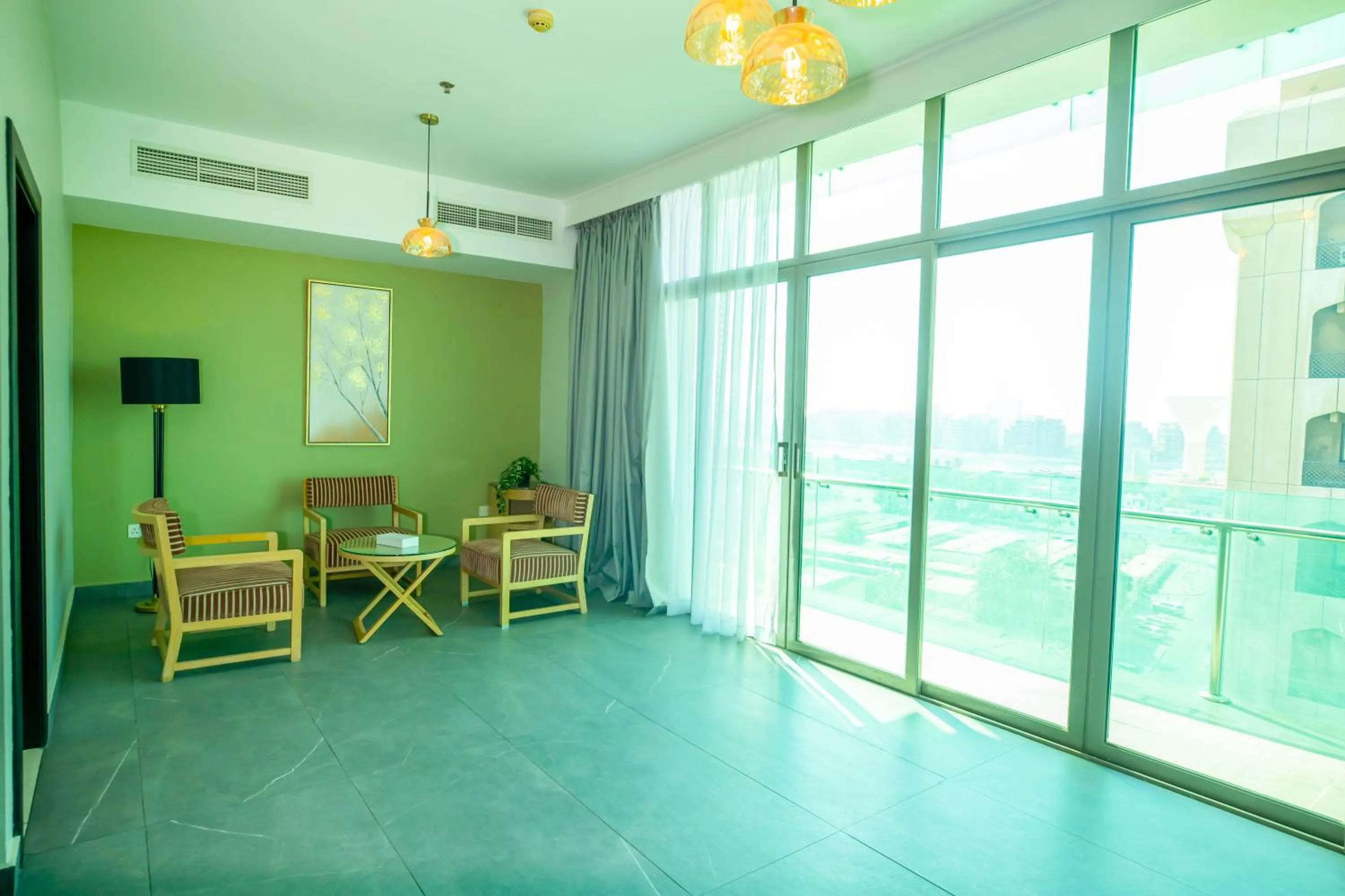 City view in City Point Hotel