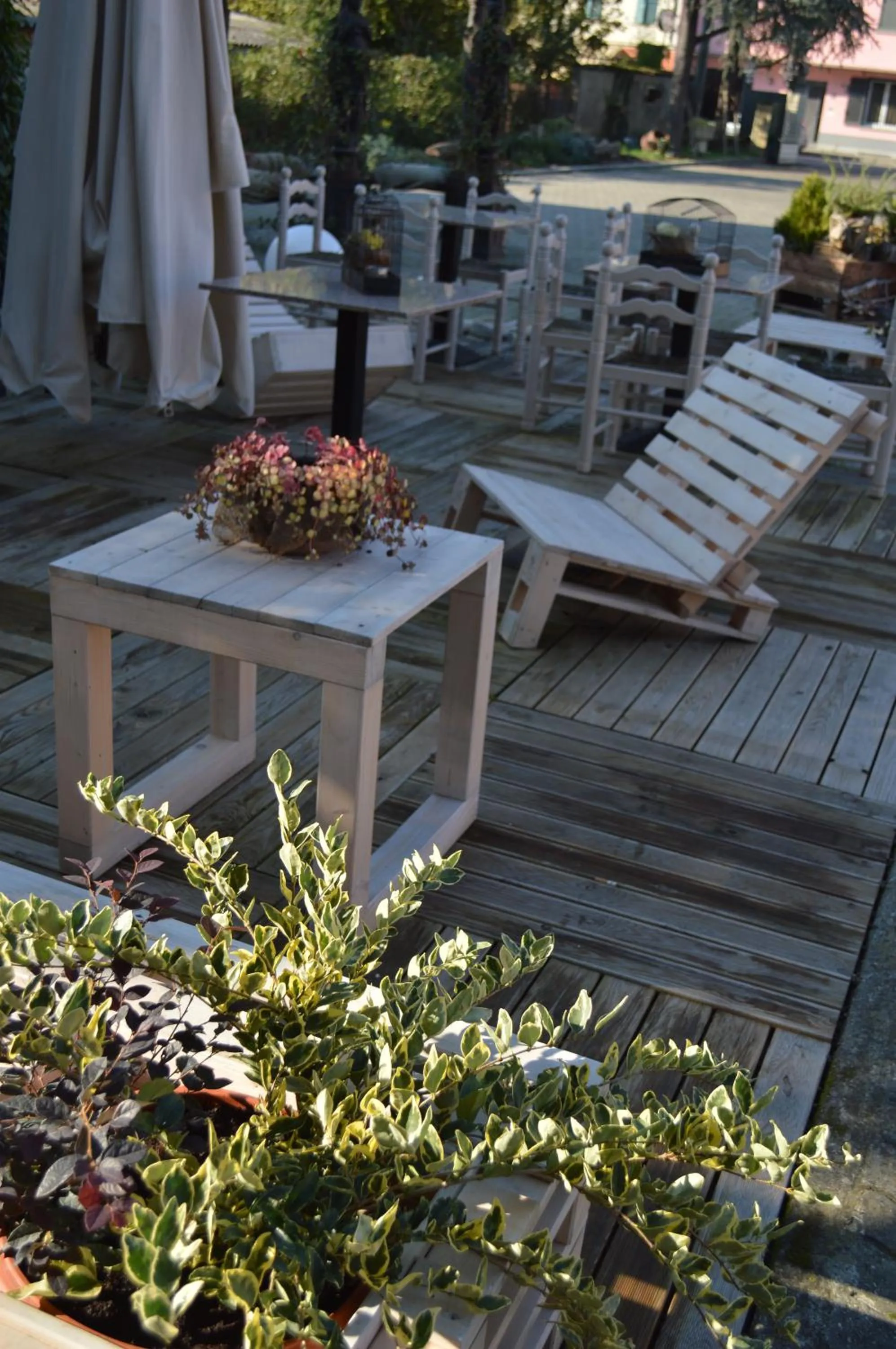 Patio in Hotel Le Vigne di Corvino