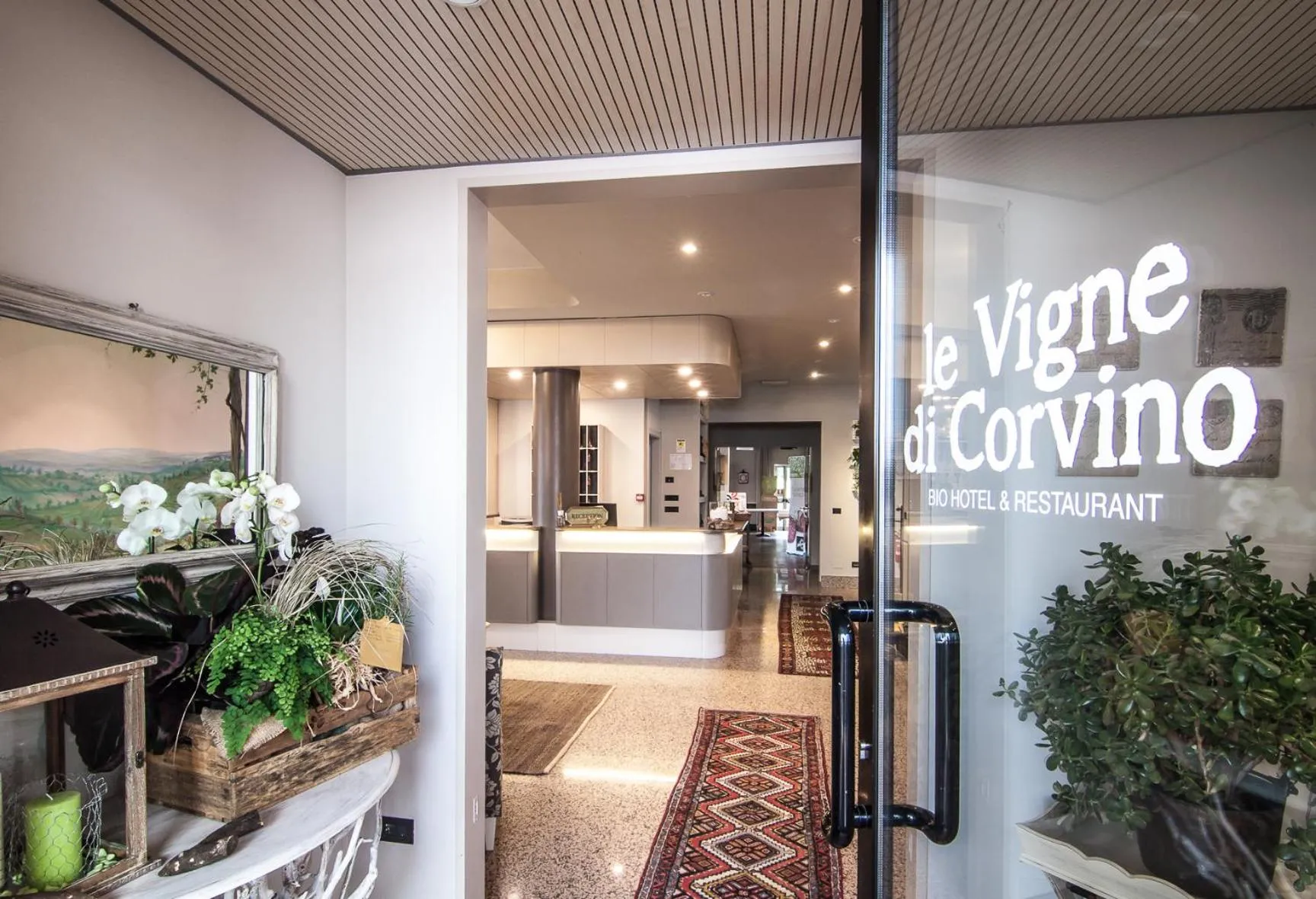 Lobby or reception in Hotel Le Vigne di Corvino