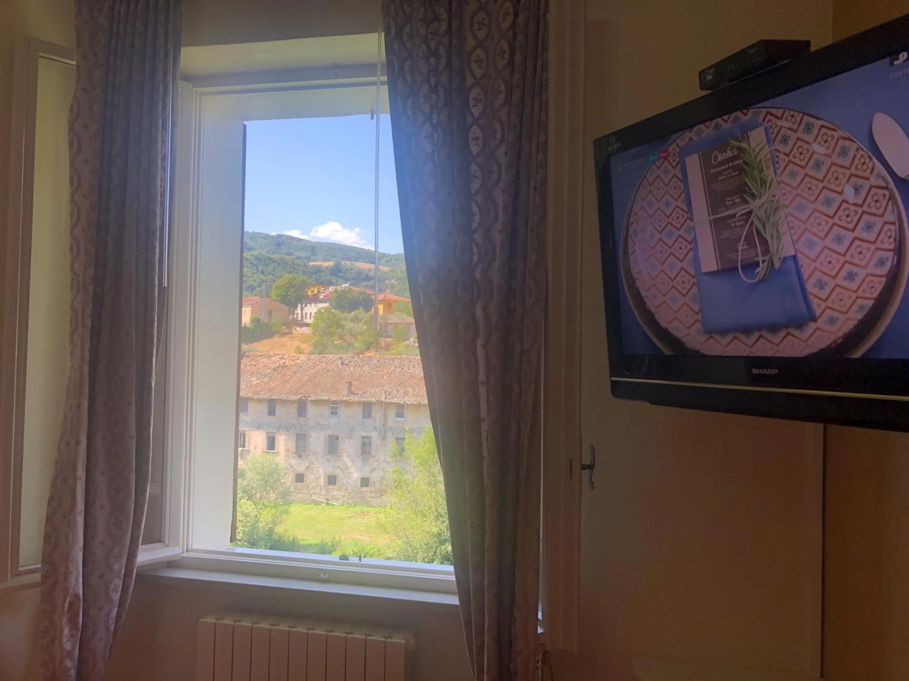 View (from property/room) in La Finestra sul Fiume