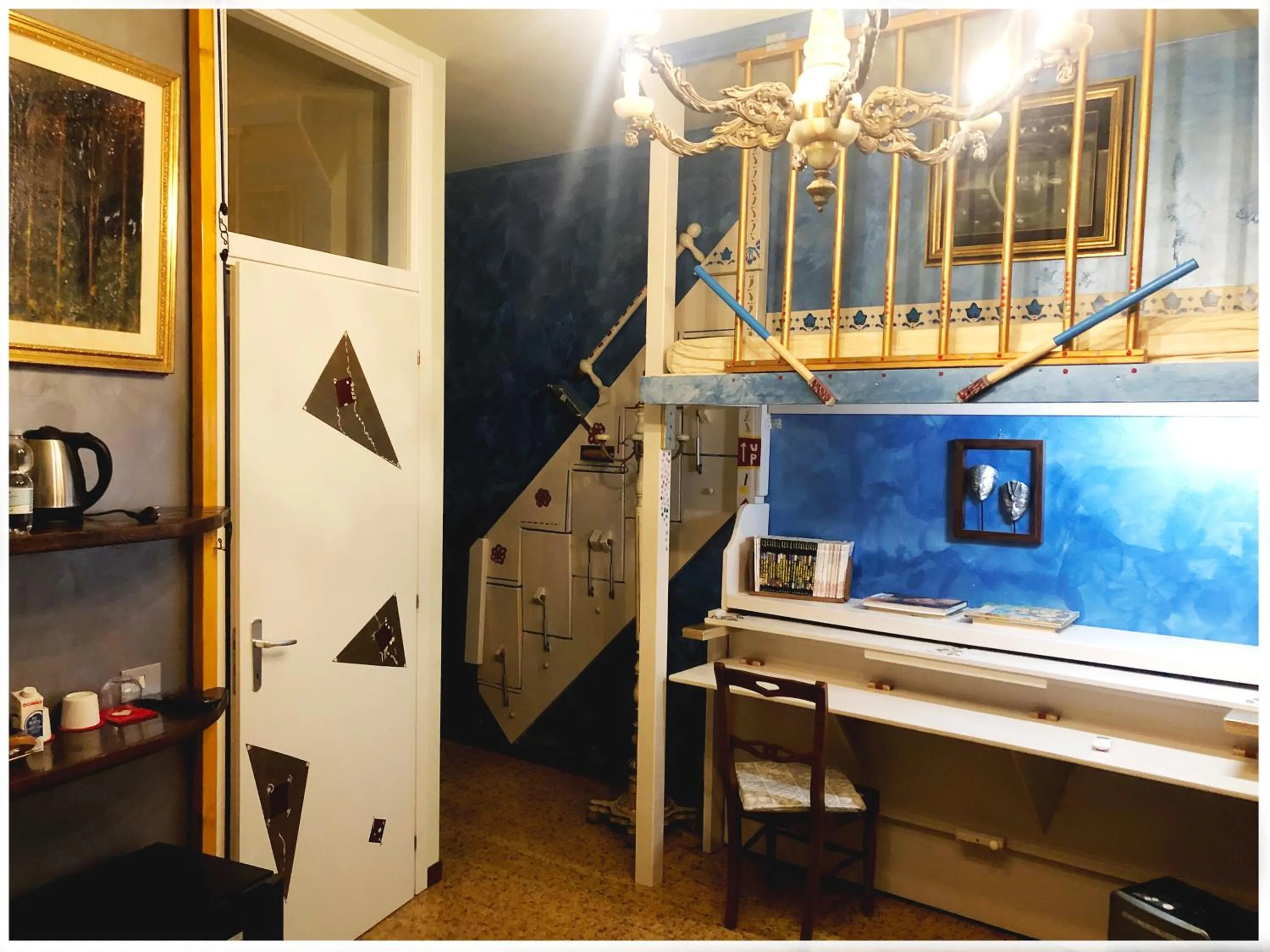 bunk bed in La Finestra sul Fiume